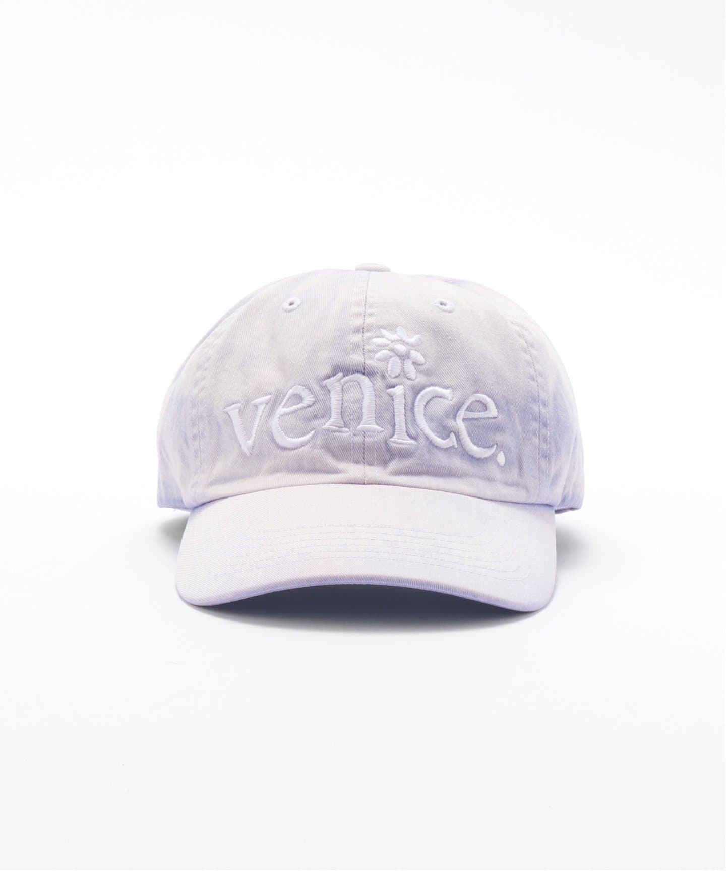 ERL / イーアールエル UNISEX VENICE EMBROIDERED CAP WOVEN