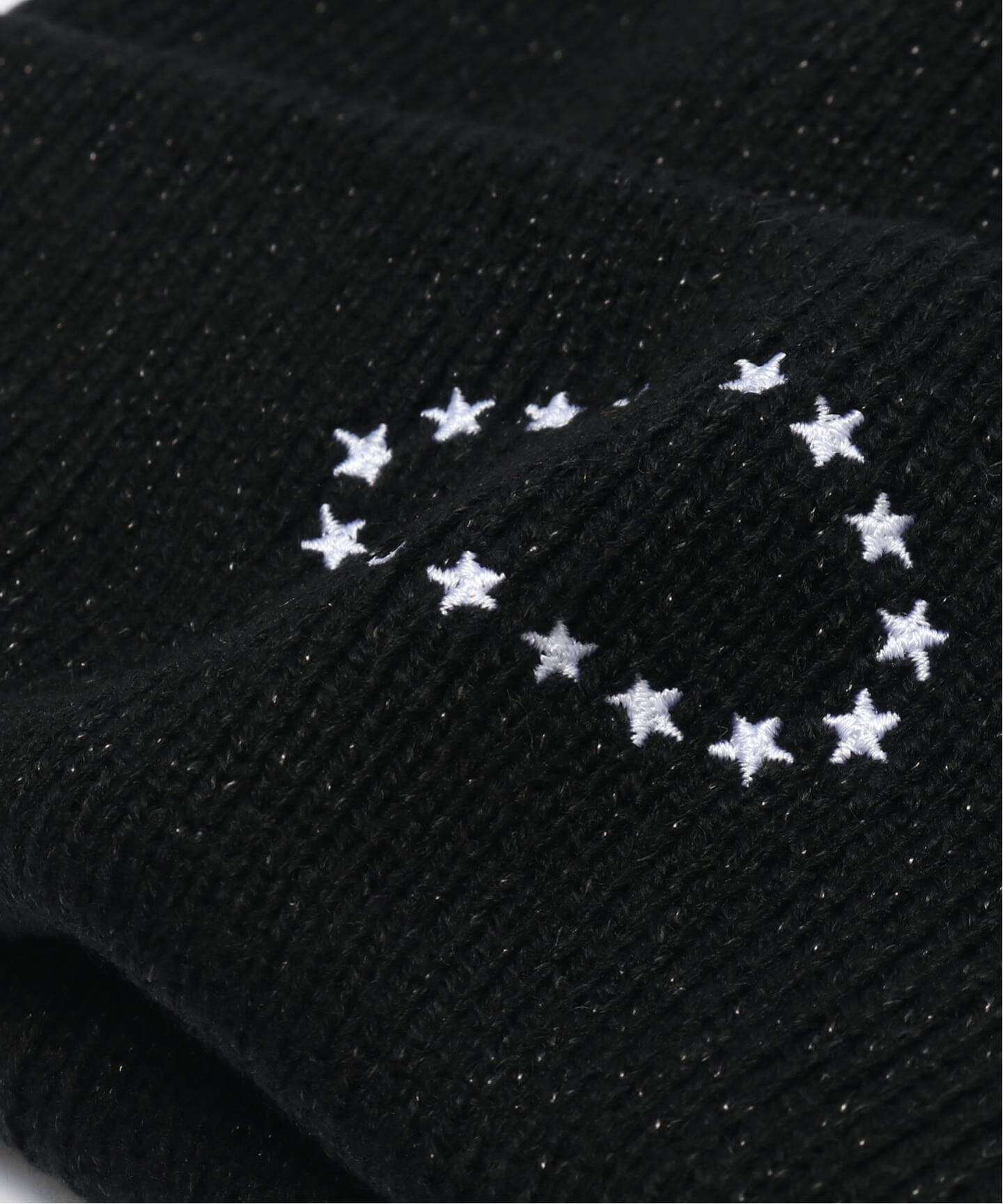AFB / エーエフビー GLITTER DOUBLE BEANIE（ニットキャップ・ビーニー