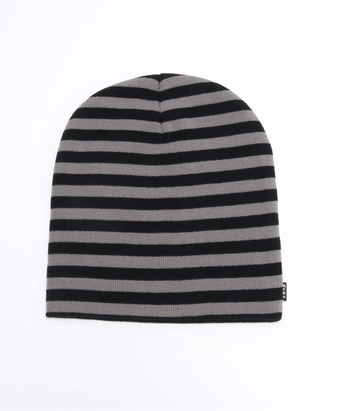 AFB / エーエフビー BORDER LONG BEANIE（ニットキャップ・ビーニー