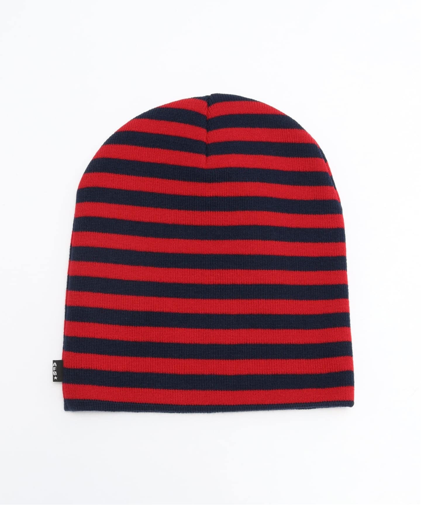 AFB / エーエフビー BORDER LONG BEANIE（ニットキャップ・ビーニー