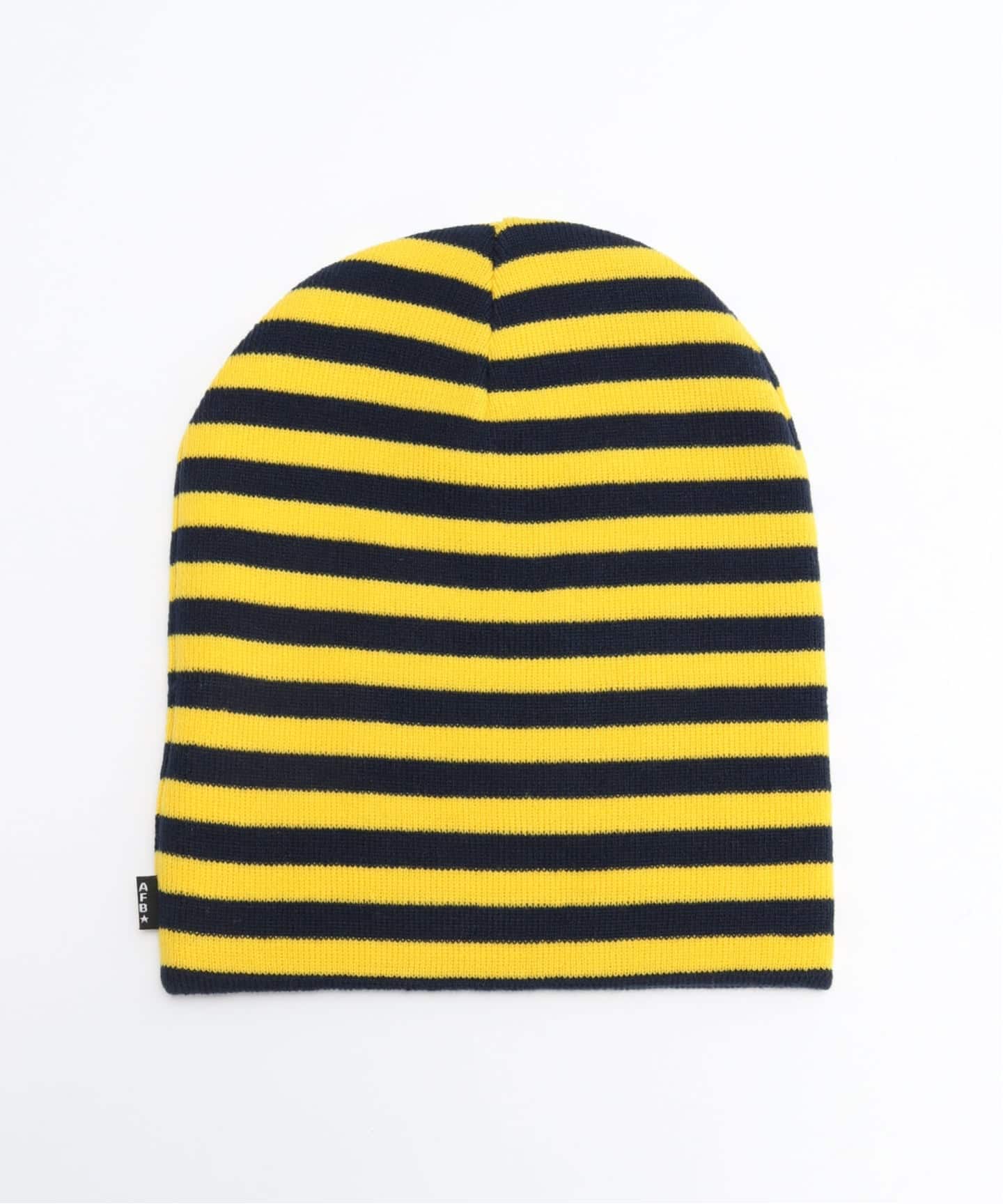 AFB / エーエフビー BORDER LONG BEANIE（ニットキャップ・ビーニー