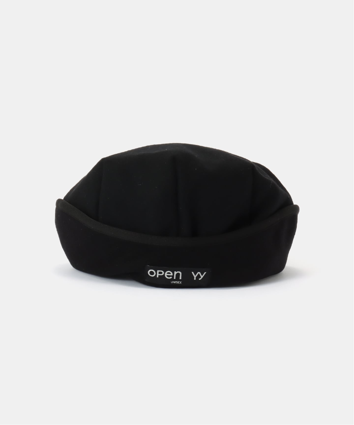 帽子 OPEN YY BICYCLE FOLDABLE EAR FLAPS OPEN YY] BICYCLE FOLDABLE EAR FLAPS - BLACK - VISUAL AID