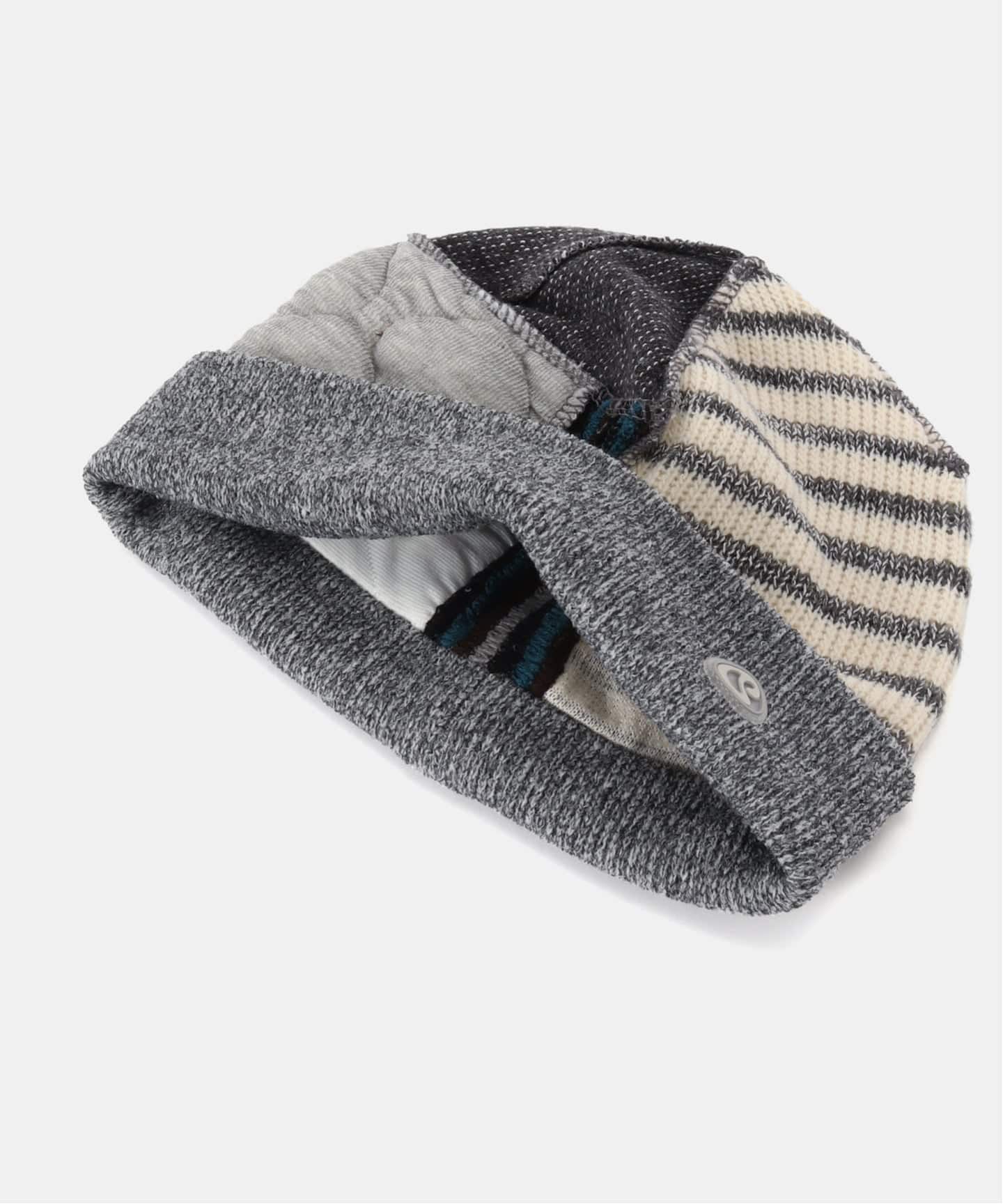 Geek Office / ギークオフィス】COYSEIO / PATCHWORK BEANIE（ニット