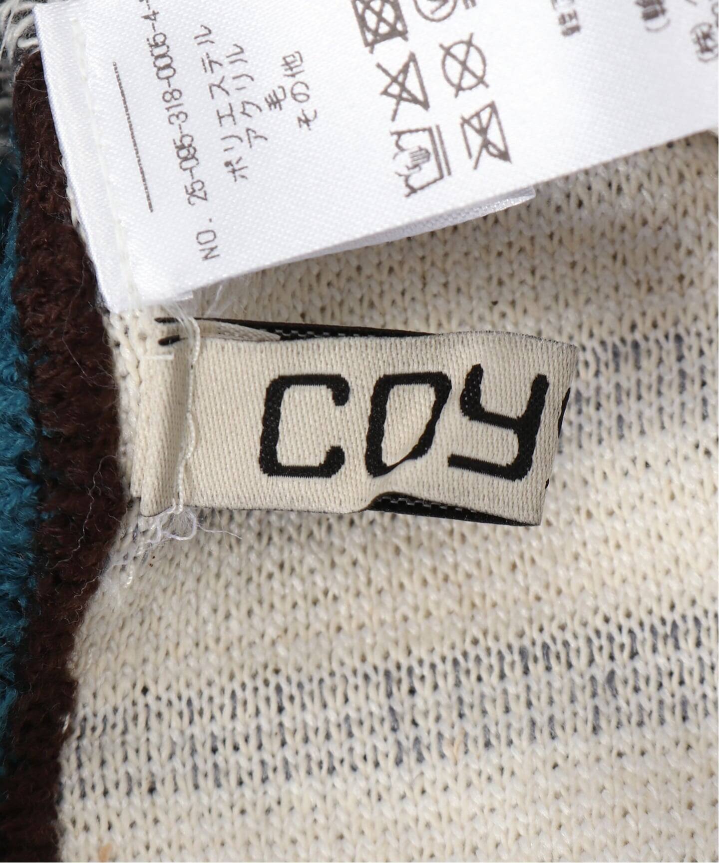 Geek Office / ギークオフィス】COYSEIO / PATCHWORK BEANIE（ニット
