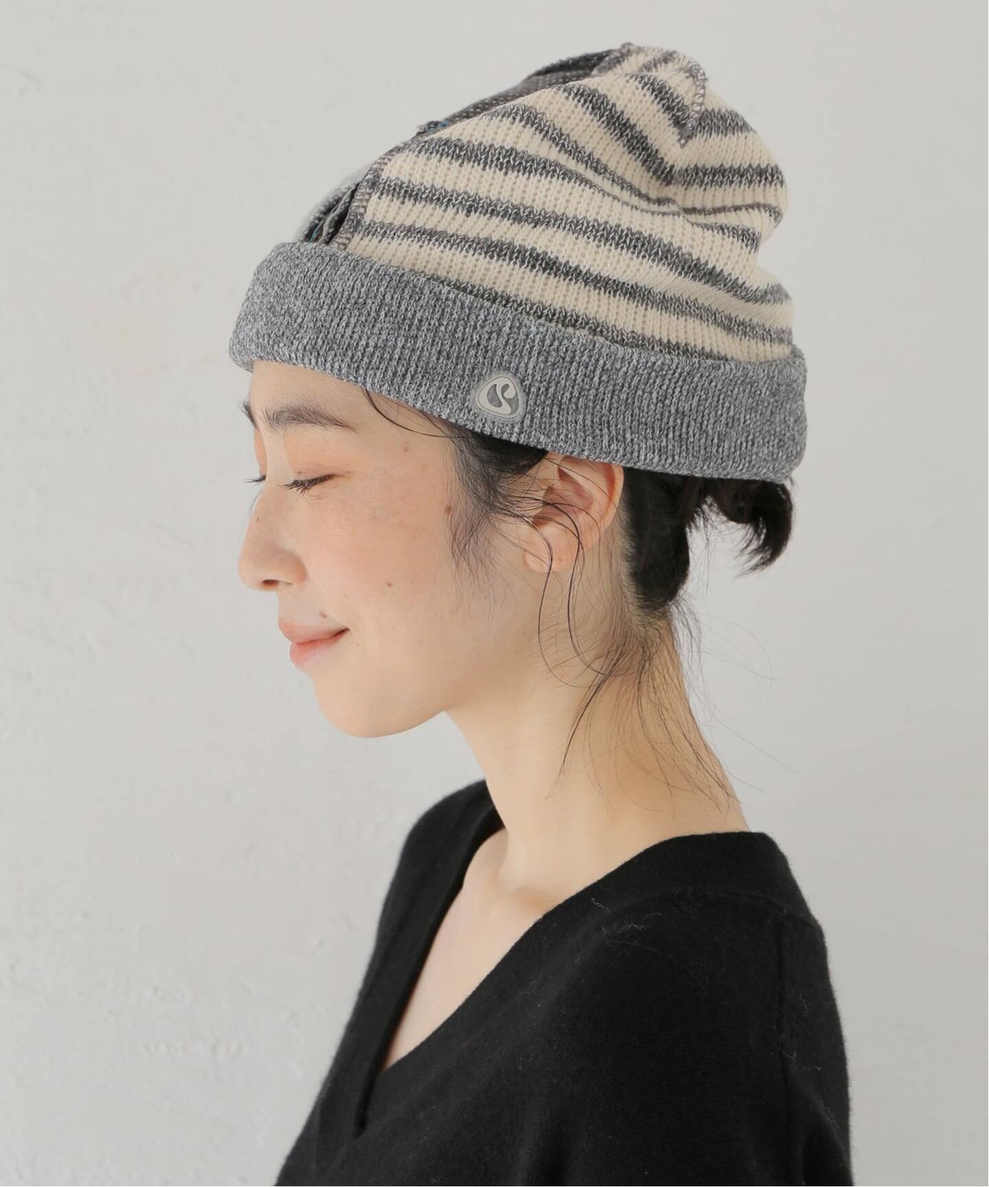 Geek Office / ギークオフィス】COYSEIO / PATCHWORK BEANIE（ニット