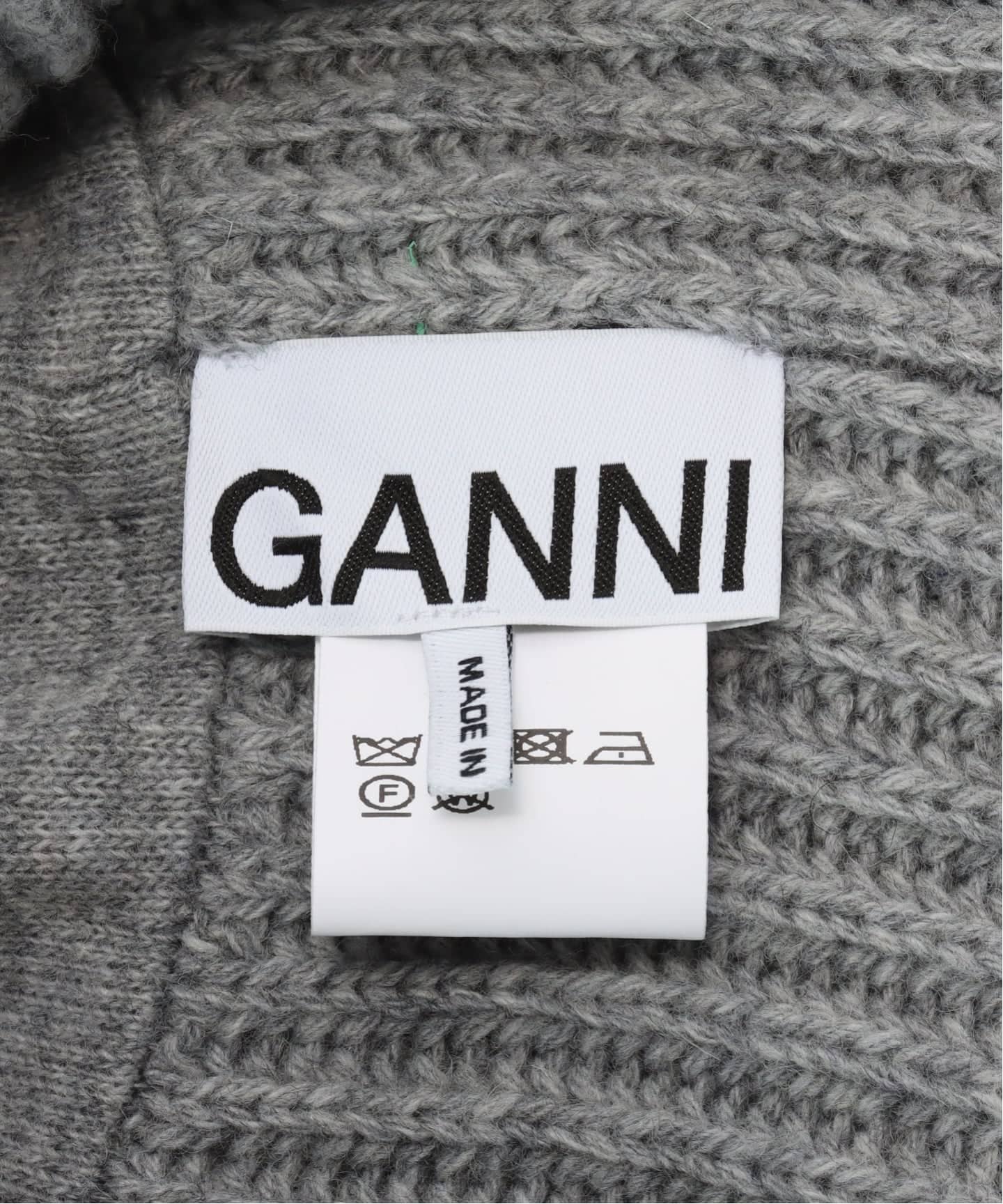 GANNI / ガニー Structured Rib Beanie（ニットキャップ・ビーニー