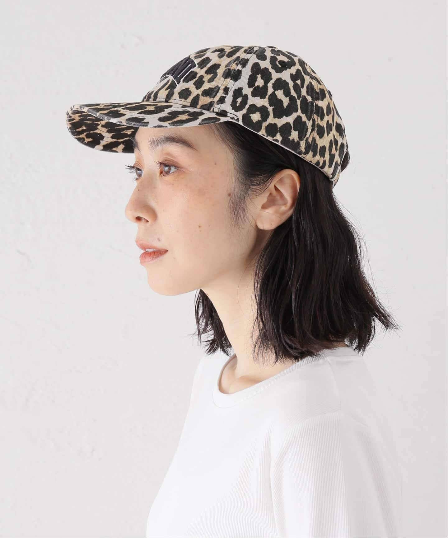 GANNI / ガニー Washed Cotton Canvas Cap Leo Emb（キャップ）｜PULP