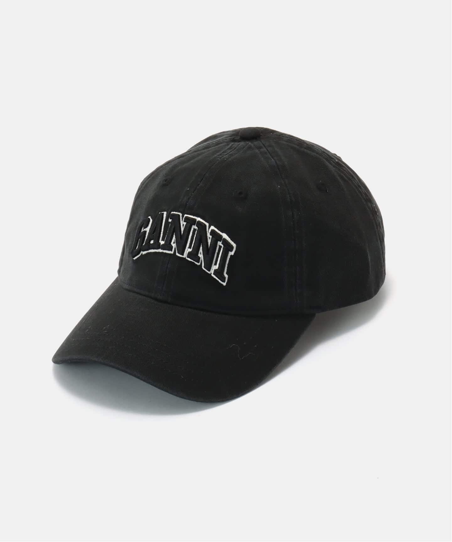 GANNI ガニー　キャップ GANNI ガニー 帽子 レディース キャップ LOGO CAP A5084 / A4968 A3430