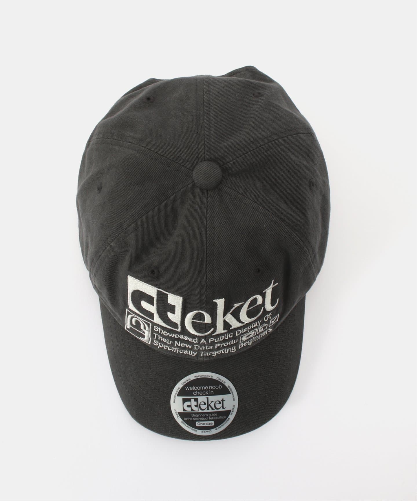 【ミンジ着用】teket PLAN CAP テケット　キャップ ミンジ着用】teket PLAN CAP テケット キャップ