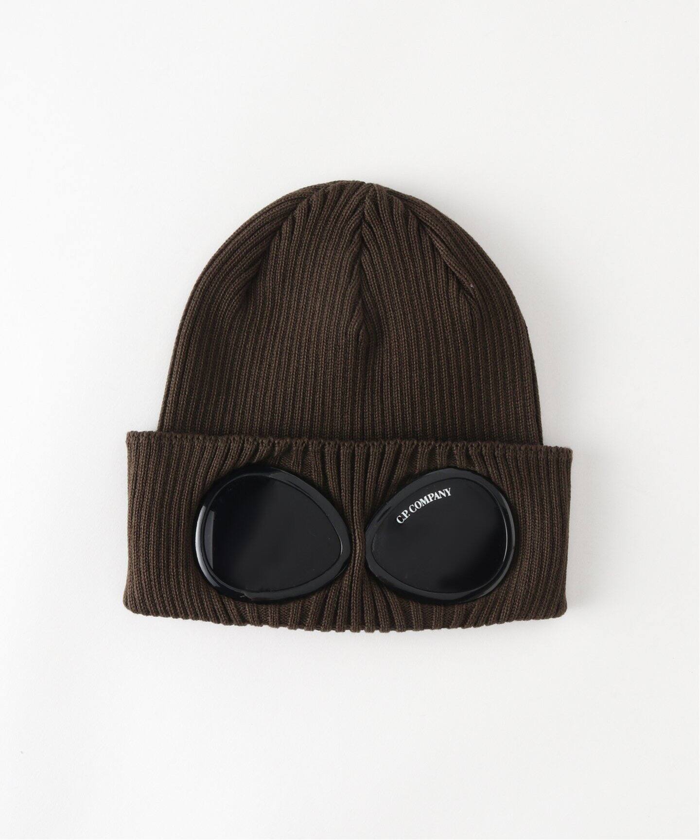 C.P. Company / シーピーカンパニー】COTTON GOGGLE BEANIE（ニット 