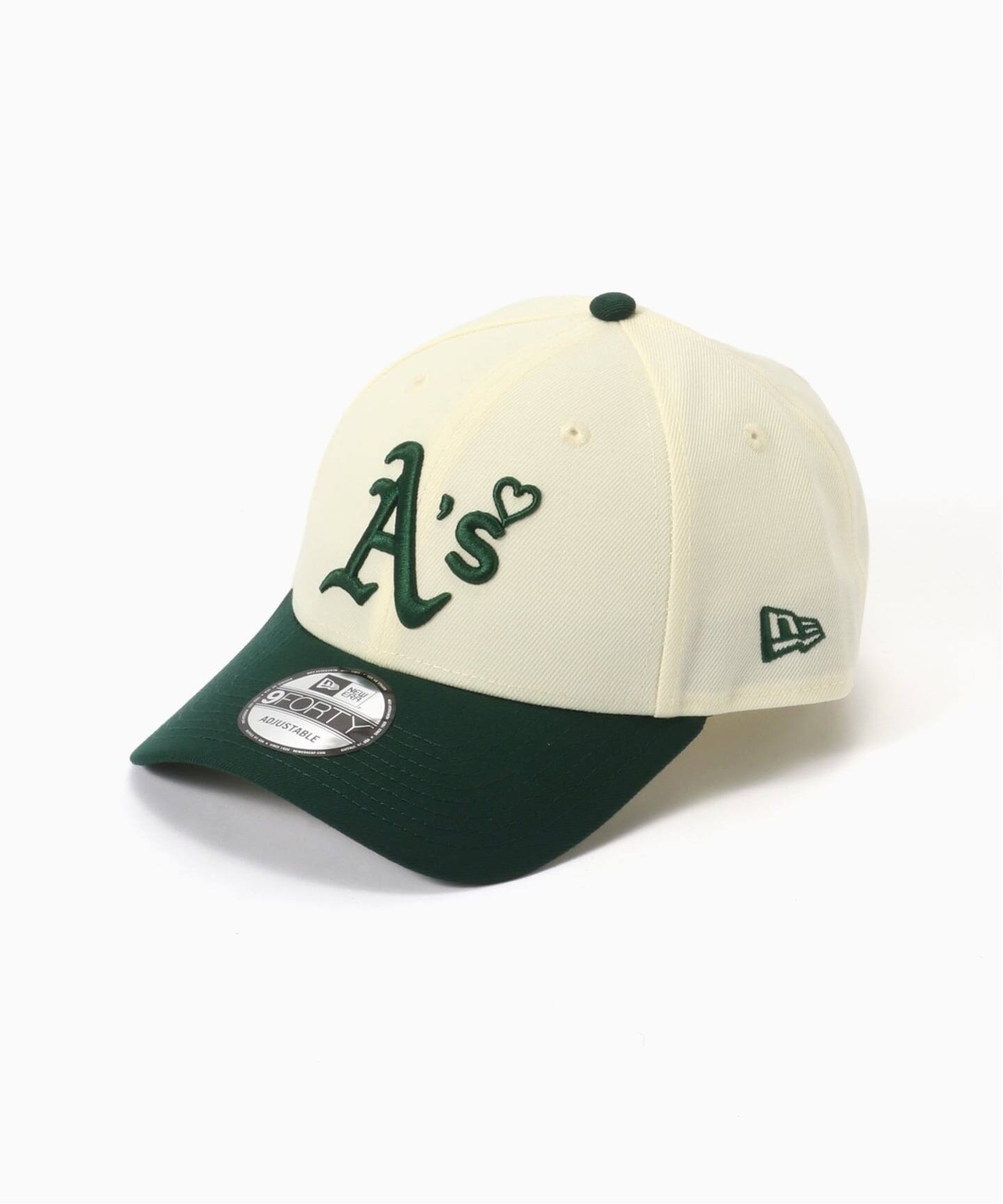 BASICKS / ベイシックス × NEW ERA / ニューエラ ATHLETICS CAP WHT