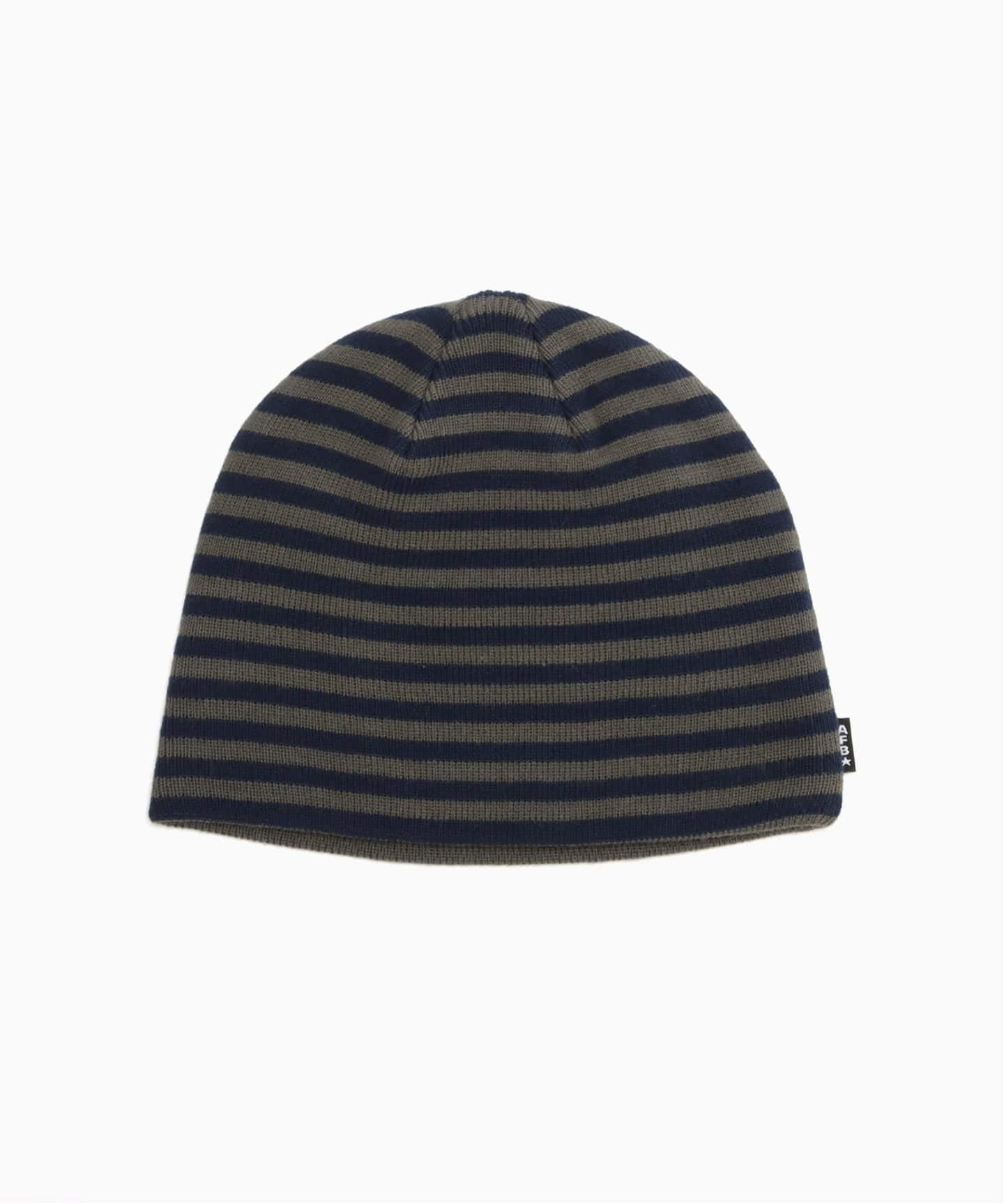 【人気商品】AFB ボーダービーニー AFB / エーエフビー BORDER SINGLE BEANIE（ニットキャップ・ビーニー