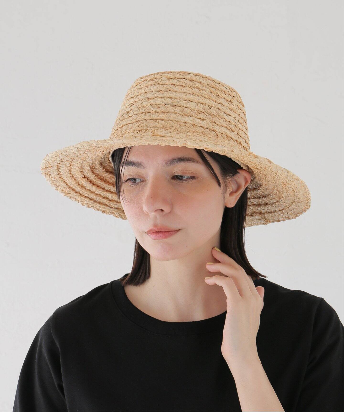 新品タグ付　La Maison de Lyllis ハット La Maison de Lyllis（ラメゾンドリリス）】KILT/キルティングハット