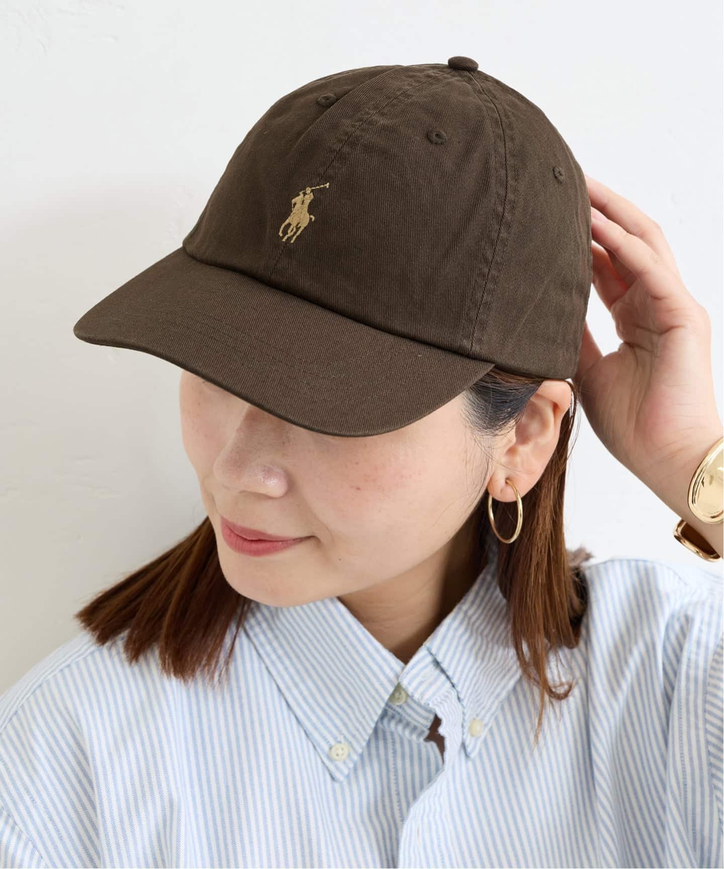 新品25SS POLO RALPH LAUREN SPORTS CAP ブラウン POLO RALPH LAUREN/ポロ ラルフ ローレン】 CLASSIC SPORT CAP