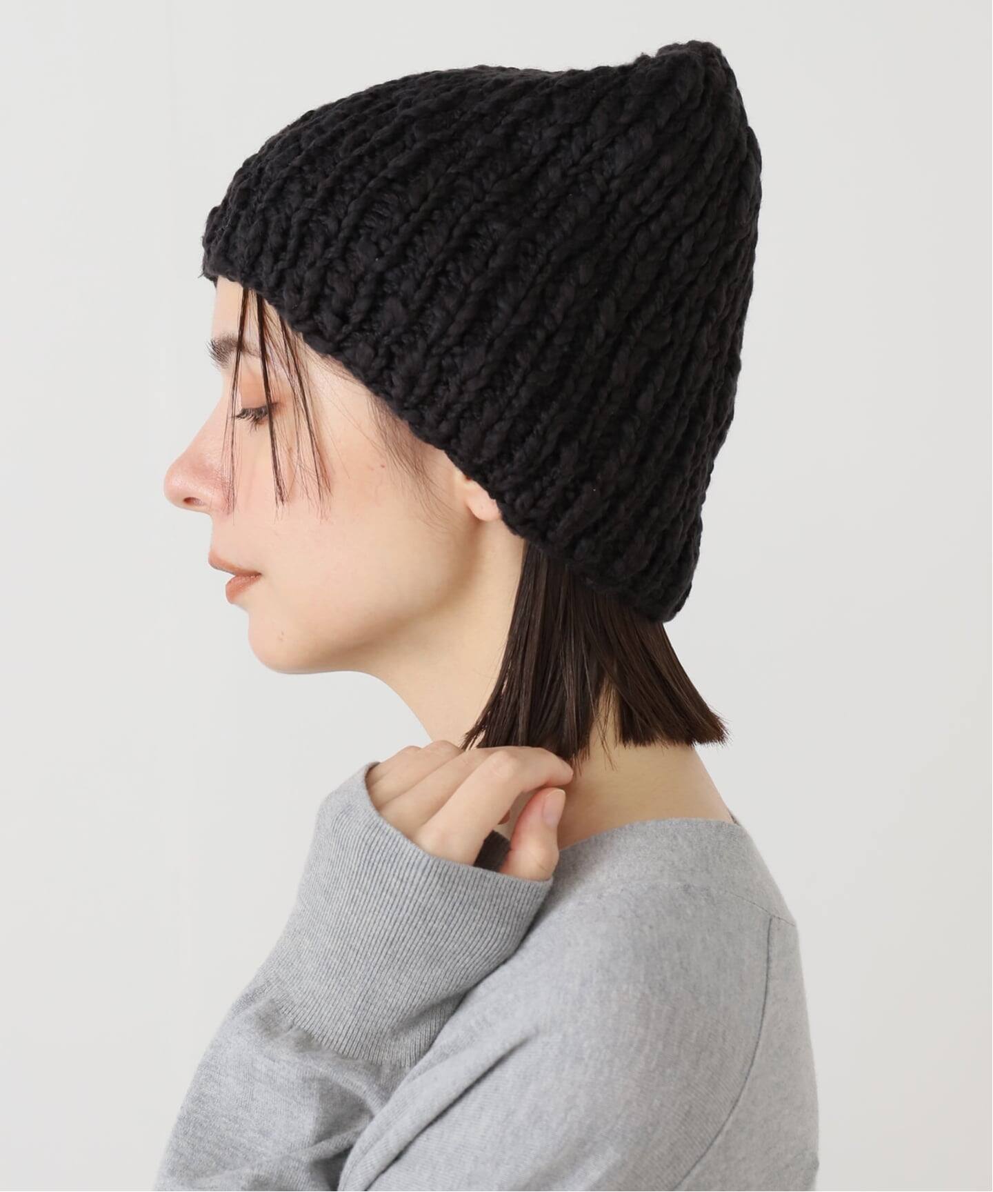 REVIS/レビス】 スカシアミビーニー（ニットキャップ・ビーニー