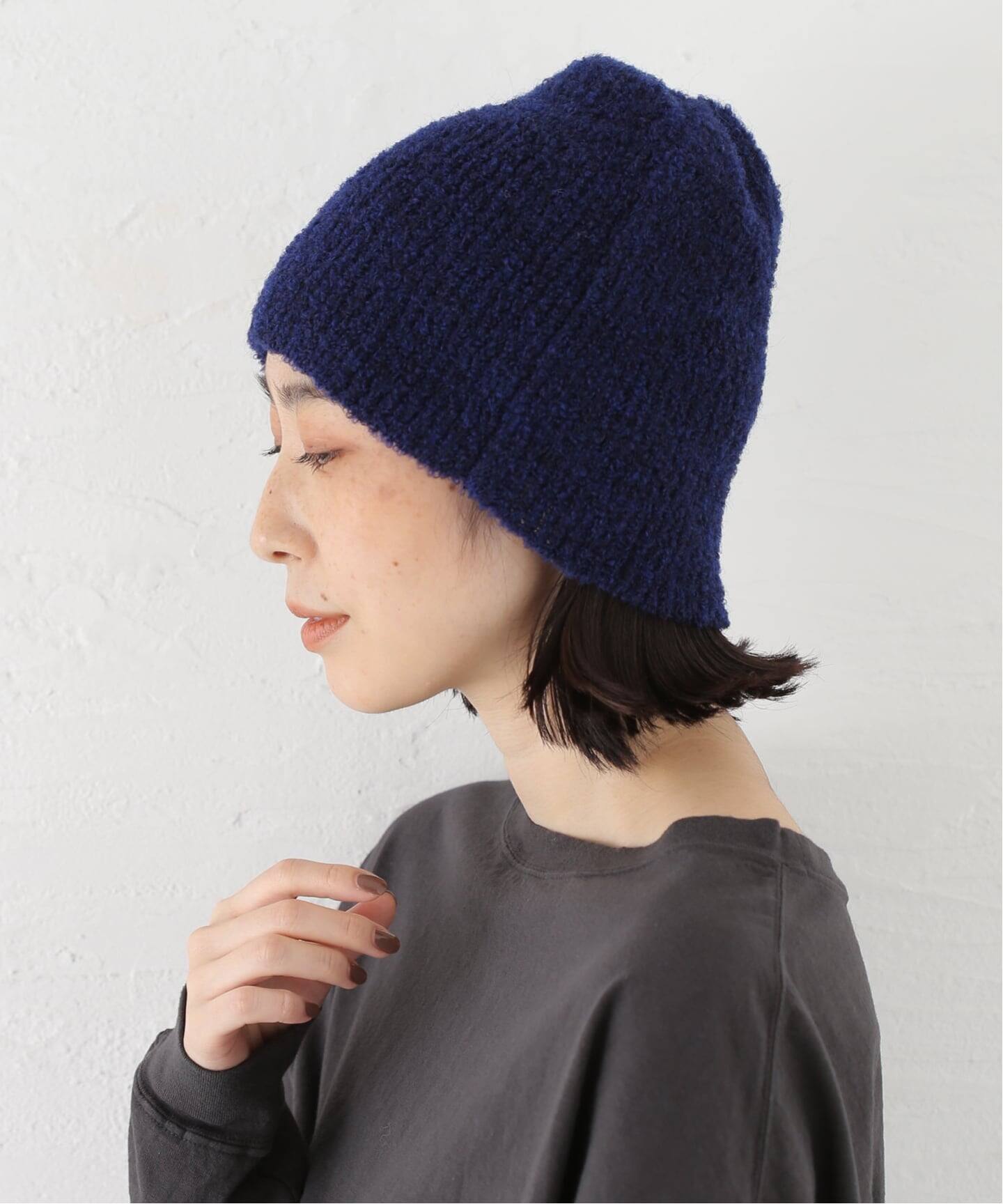 CLIPPER /クリッパー】ブークレーCAP（ニットキャップ・ビーニー