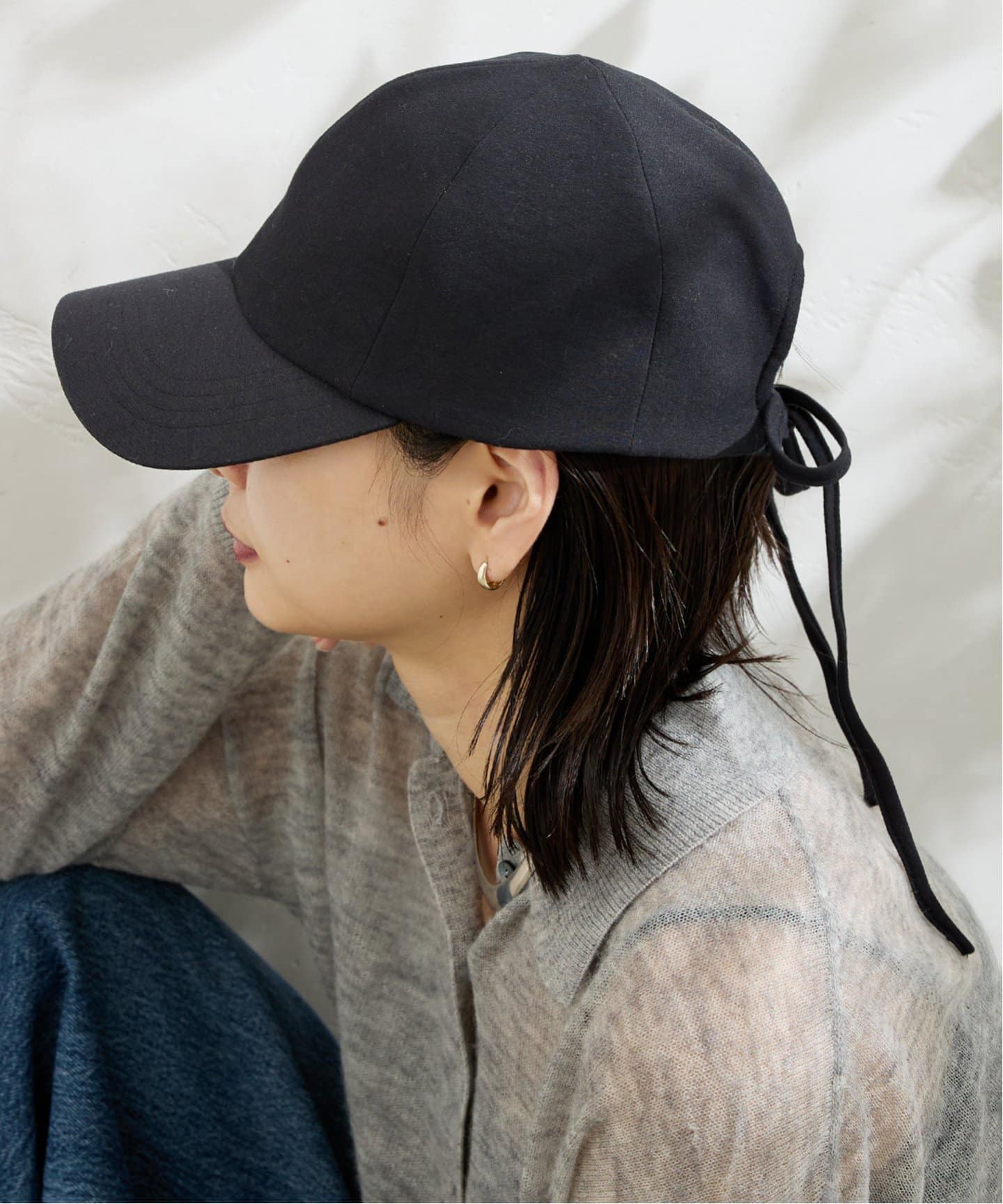 ジャーナルスタンダード　レビス　帽子　ストラップツキツバヒロハット REVIS/レビス】 ストラップツキツバヒロハット（ハット