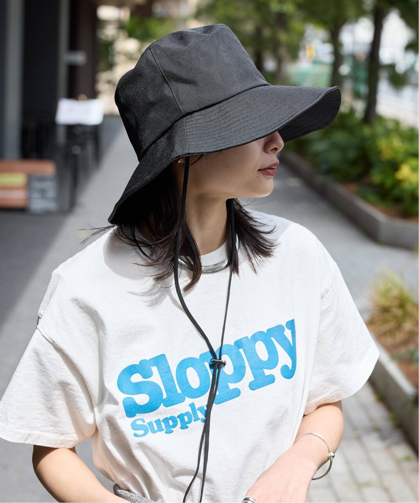 REVIS/レビス】 ストラップツキツバヒロハット（ハット