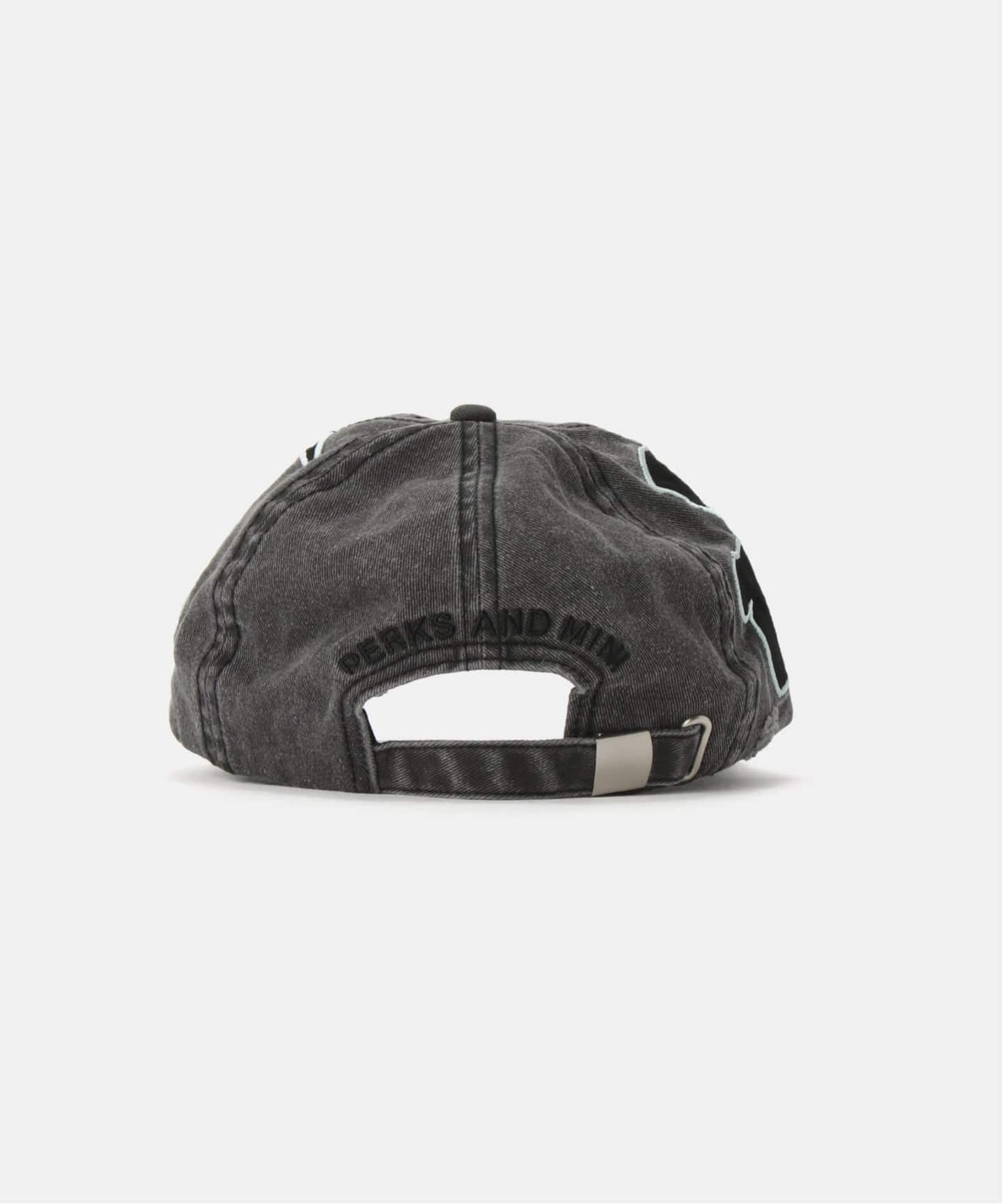 P.A.M/パム】LOCKE DENIM APPLIQUE BASEBALL CAP 10322-FDBK（キャップ