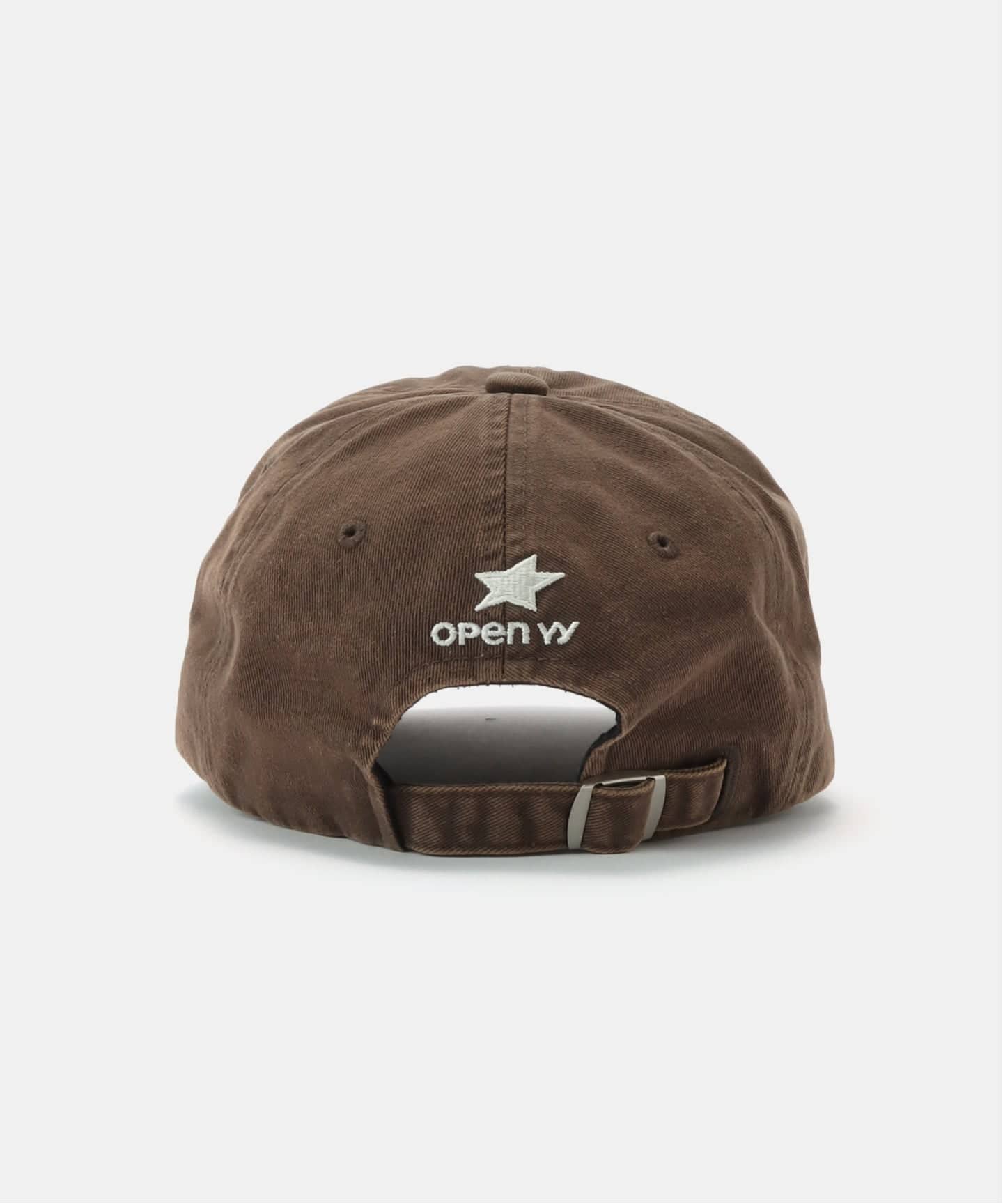 open yy キャップ　brown open yy キャップbrown