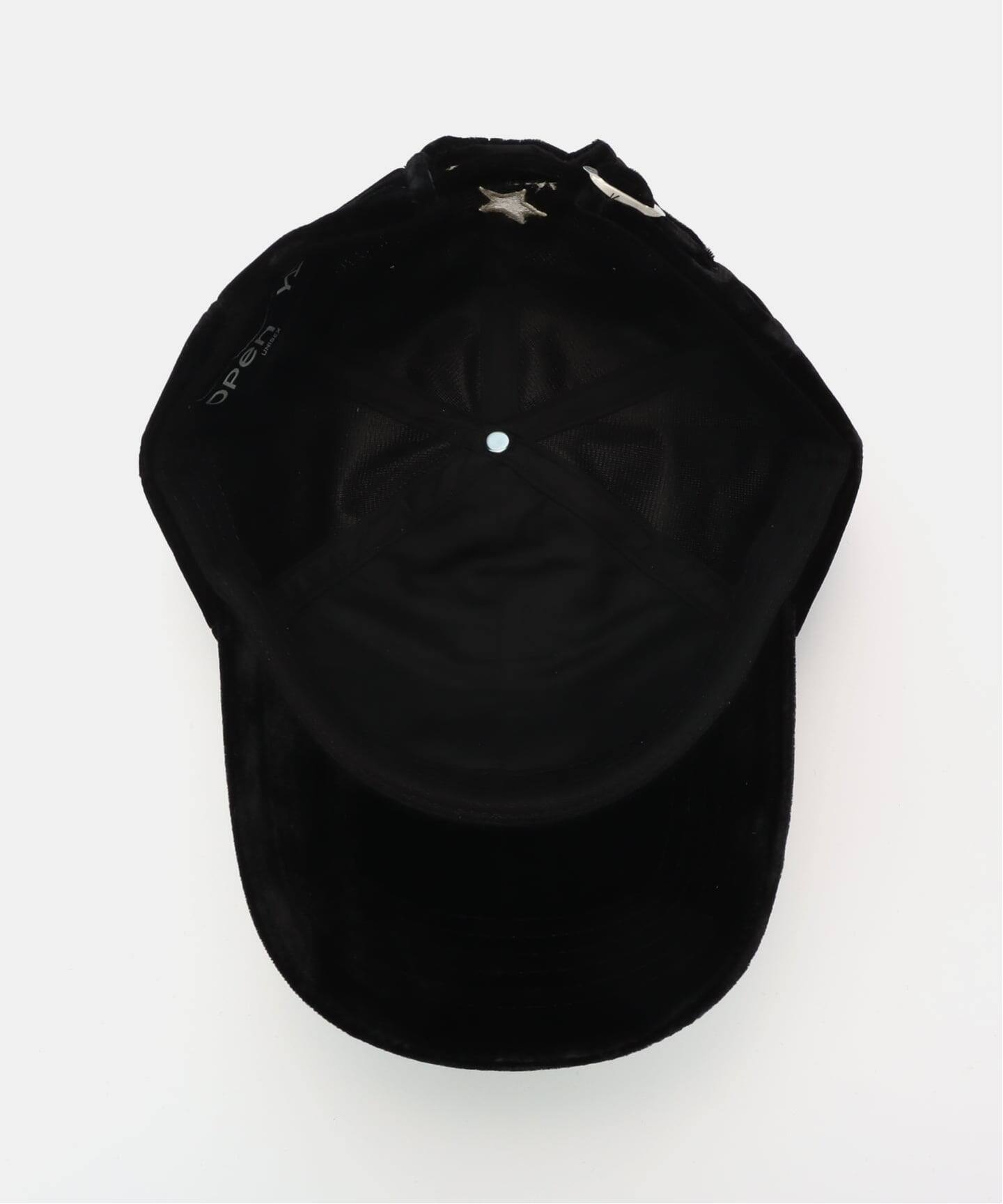 OPEN YY / オープンワイワイ】 VELVET BALL CAP YY253AC003