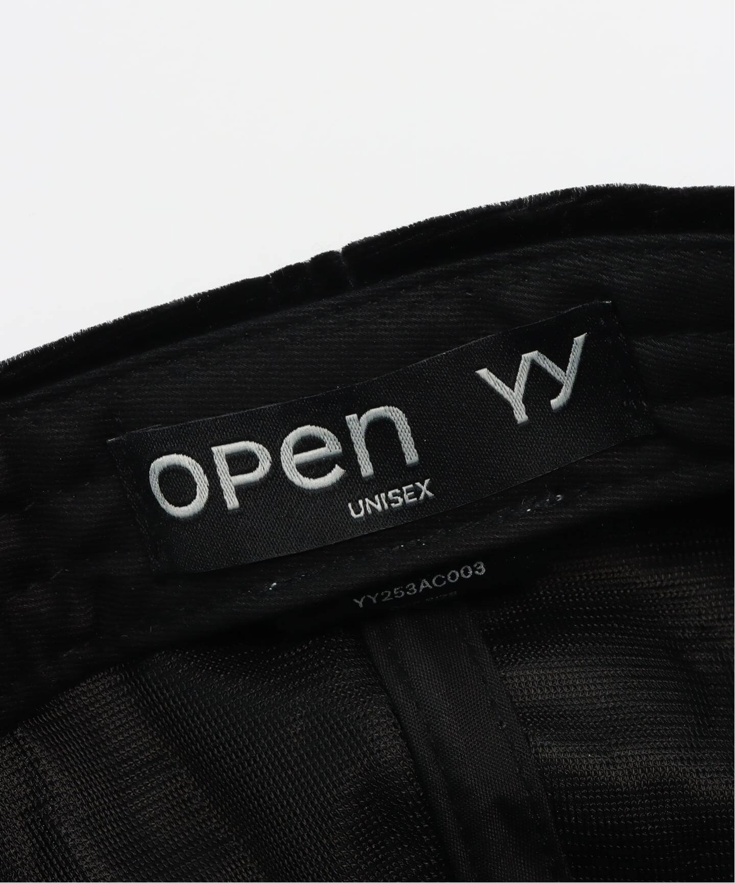 OPEN YY / オープンワイワイ】 VELVET BALL CAP YY253AC003（キャップ