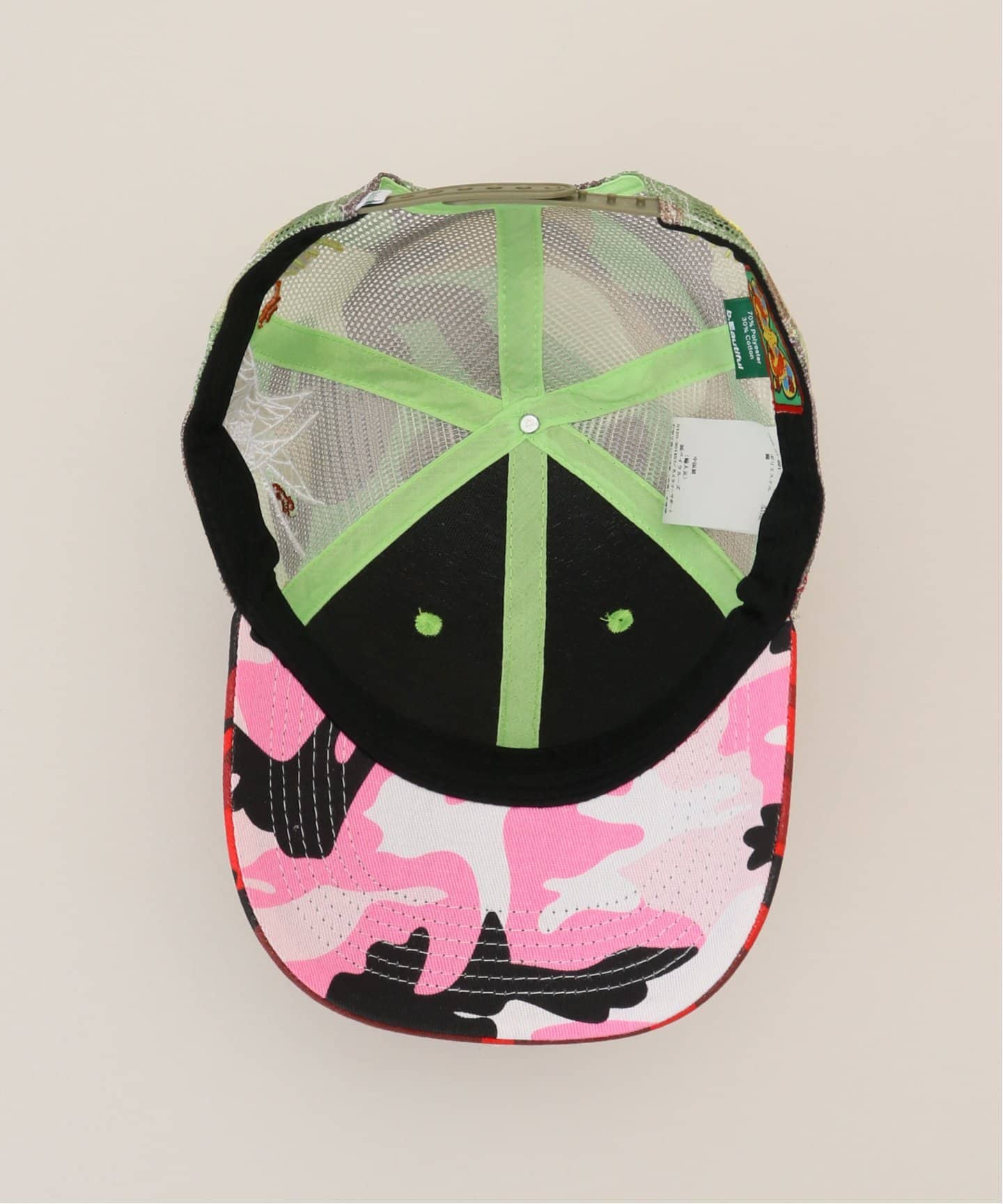 b.Eautiful/ビューティフル】 Biyu Trucker Hat C009- HT-001, 2