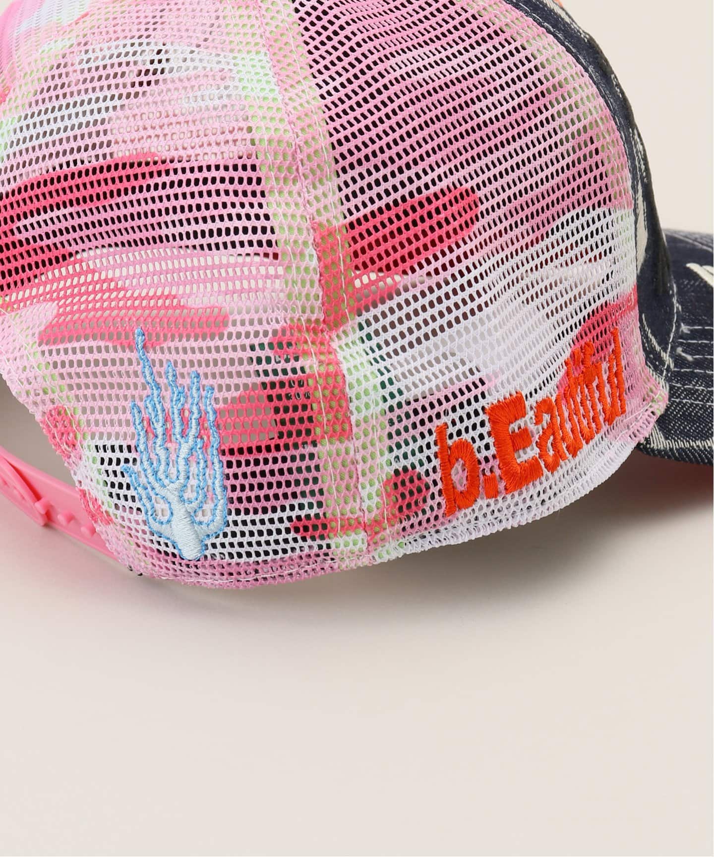b.Eautiful/ビューティフル】 Biyu Trucker Hat C009- HT-001, 2