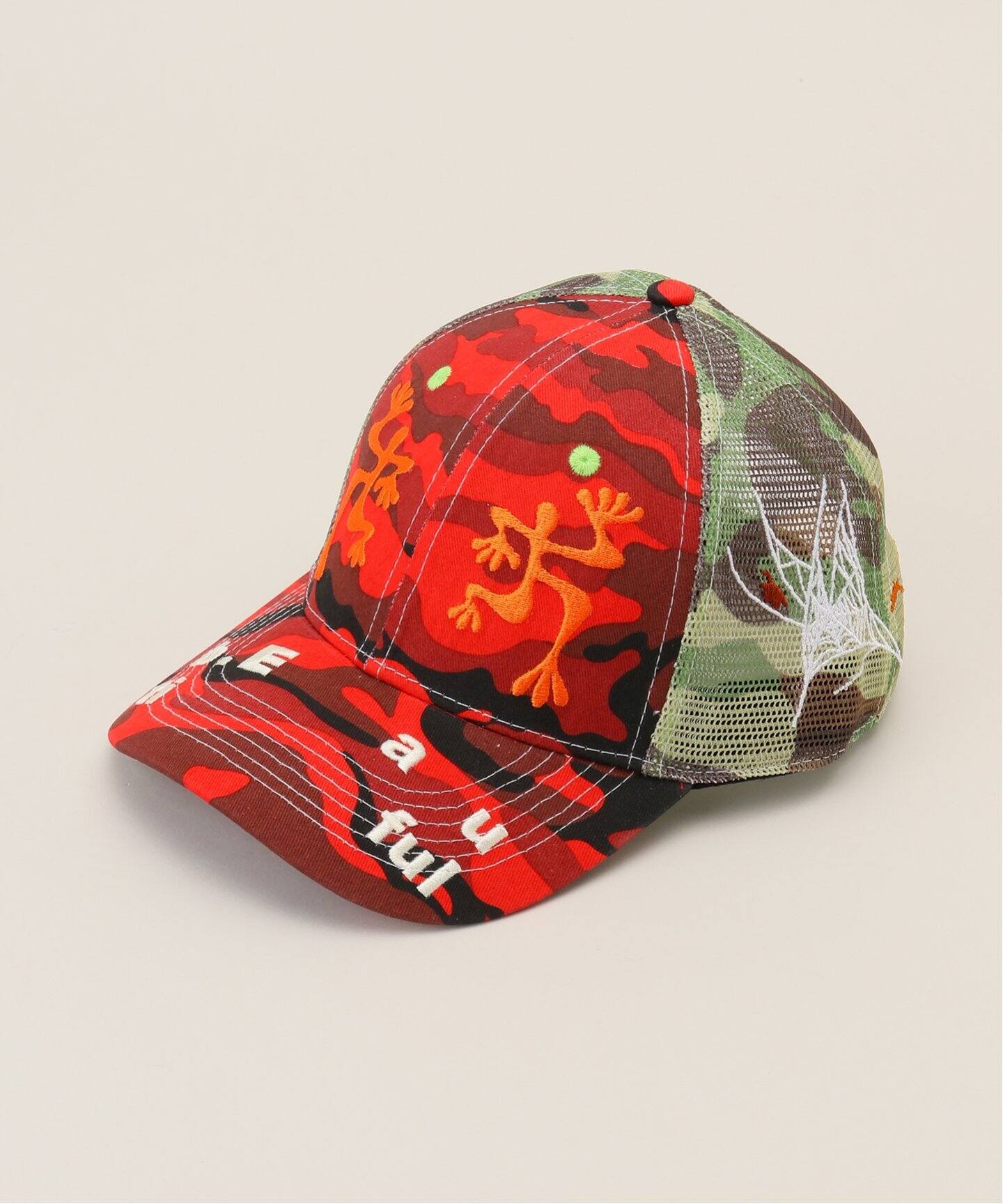 b.Eautiful/ビューティフル】 Biyu Trucker Hat C009- HT-001, 2/C008 