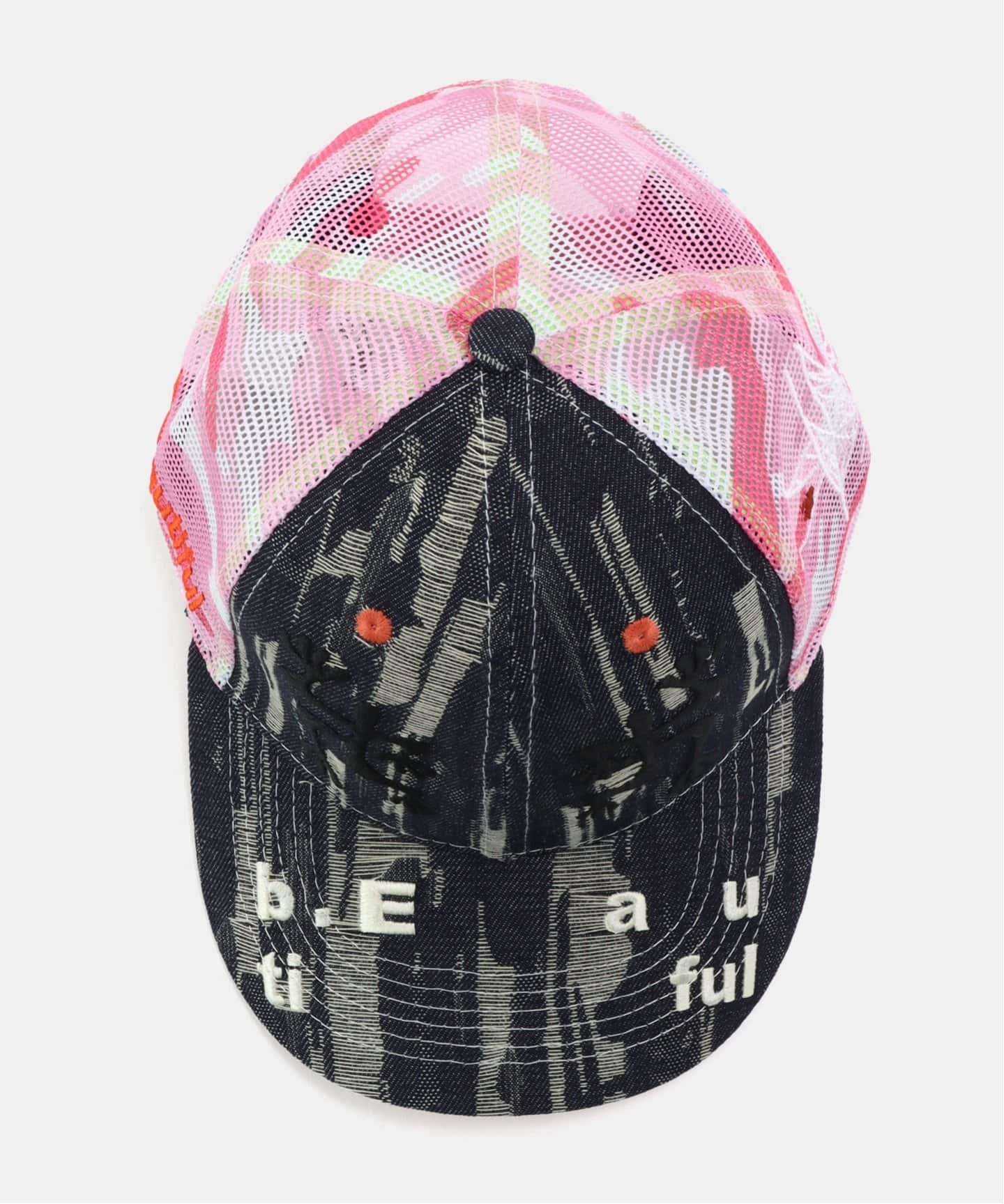 b.Eautiful/ビューティフル】 Biyu Trucker Hat C010-HT-009/002