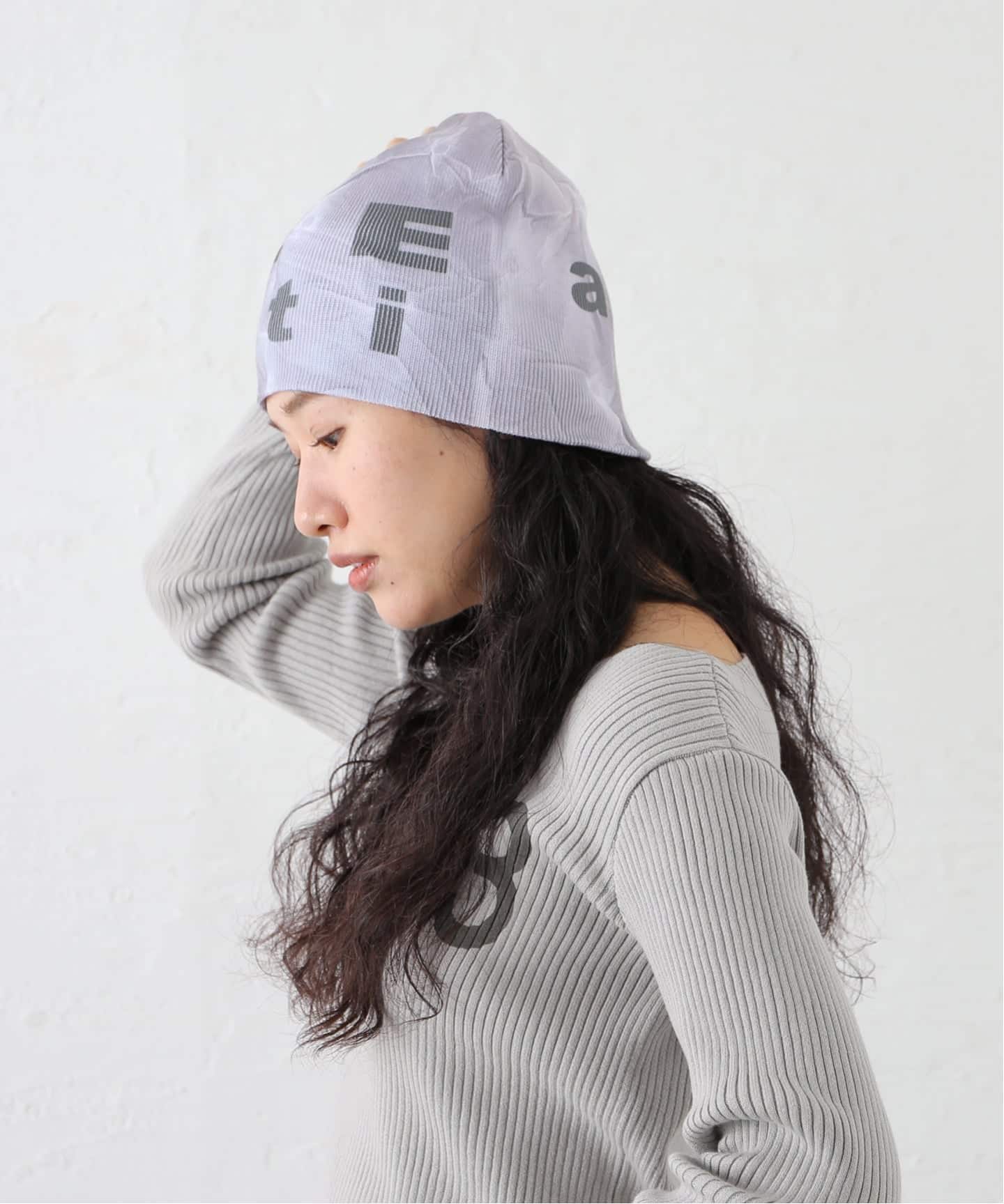 b.Eautiful/ビューティフル】Futon Beanie C009-BN-002（ニット