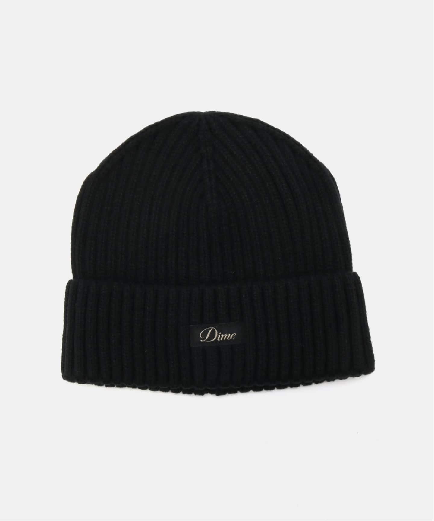 ち*ん様 ダイム　ビーニー Dime/ダイム】 CURSIVE RIB BEANIE（ニットキャップ・ビーニー