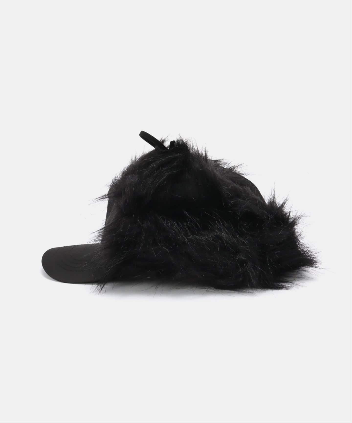 OPEN YY / オープンワイワイ】 Woven FAUX FUR EARFLAP CAP
