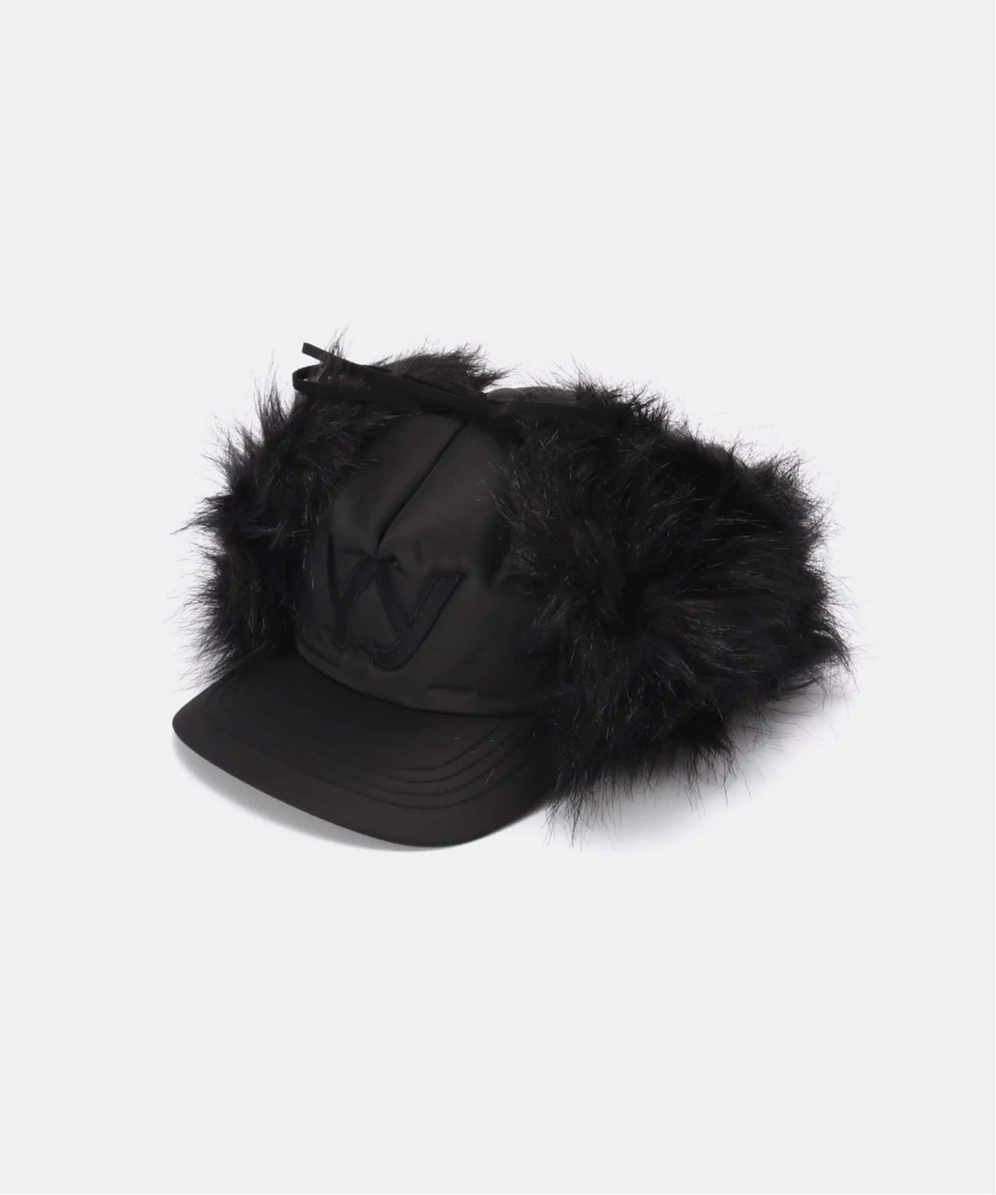 Open YY Faux Fur Earflap Cap Black キャップ Open Yy Faux Fur Earflap Cap Black / | eBay