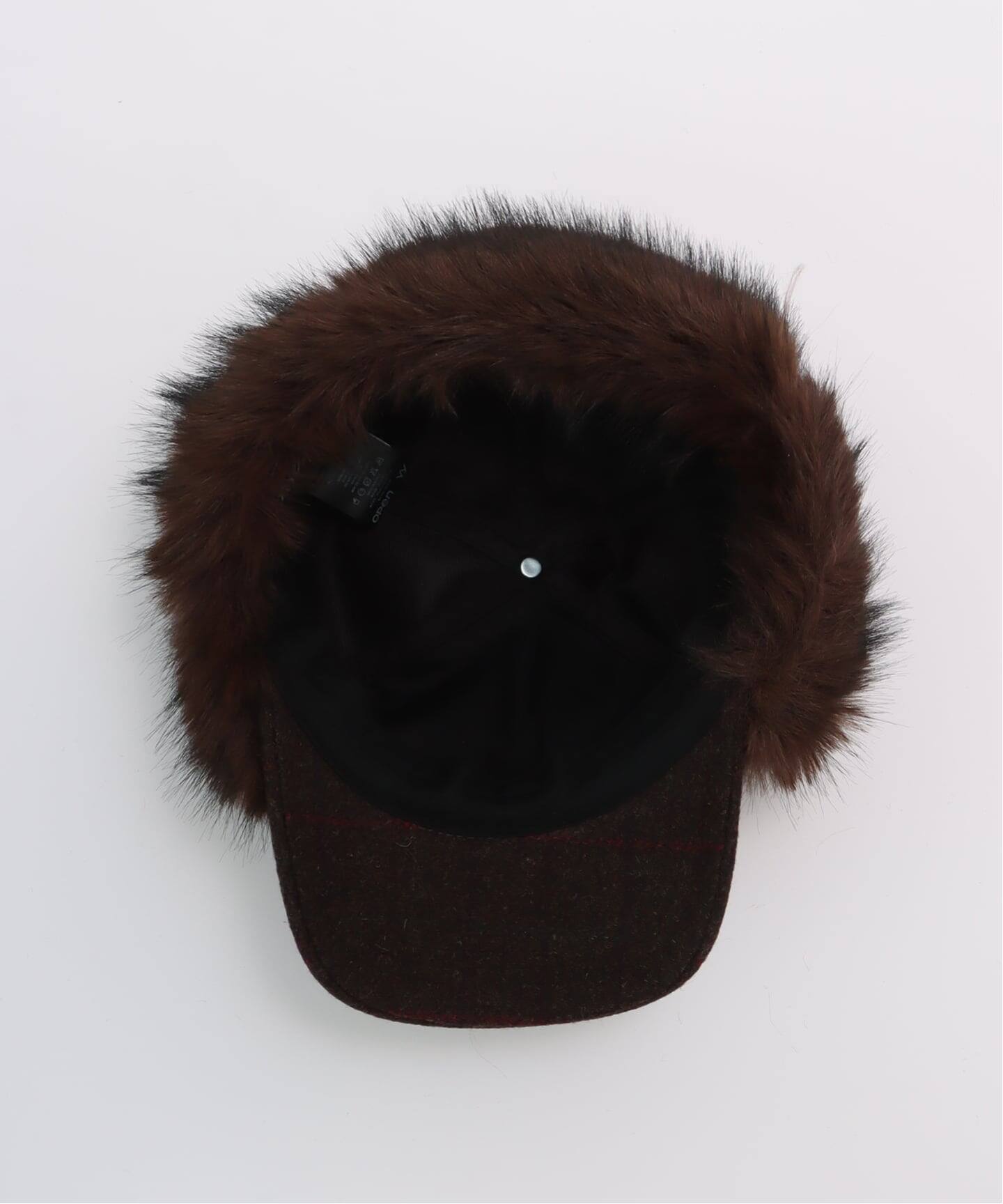 open yy earflapcap 正規品 Open Yy Faux Fur Earflap Cap Black / | eBay