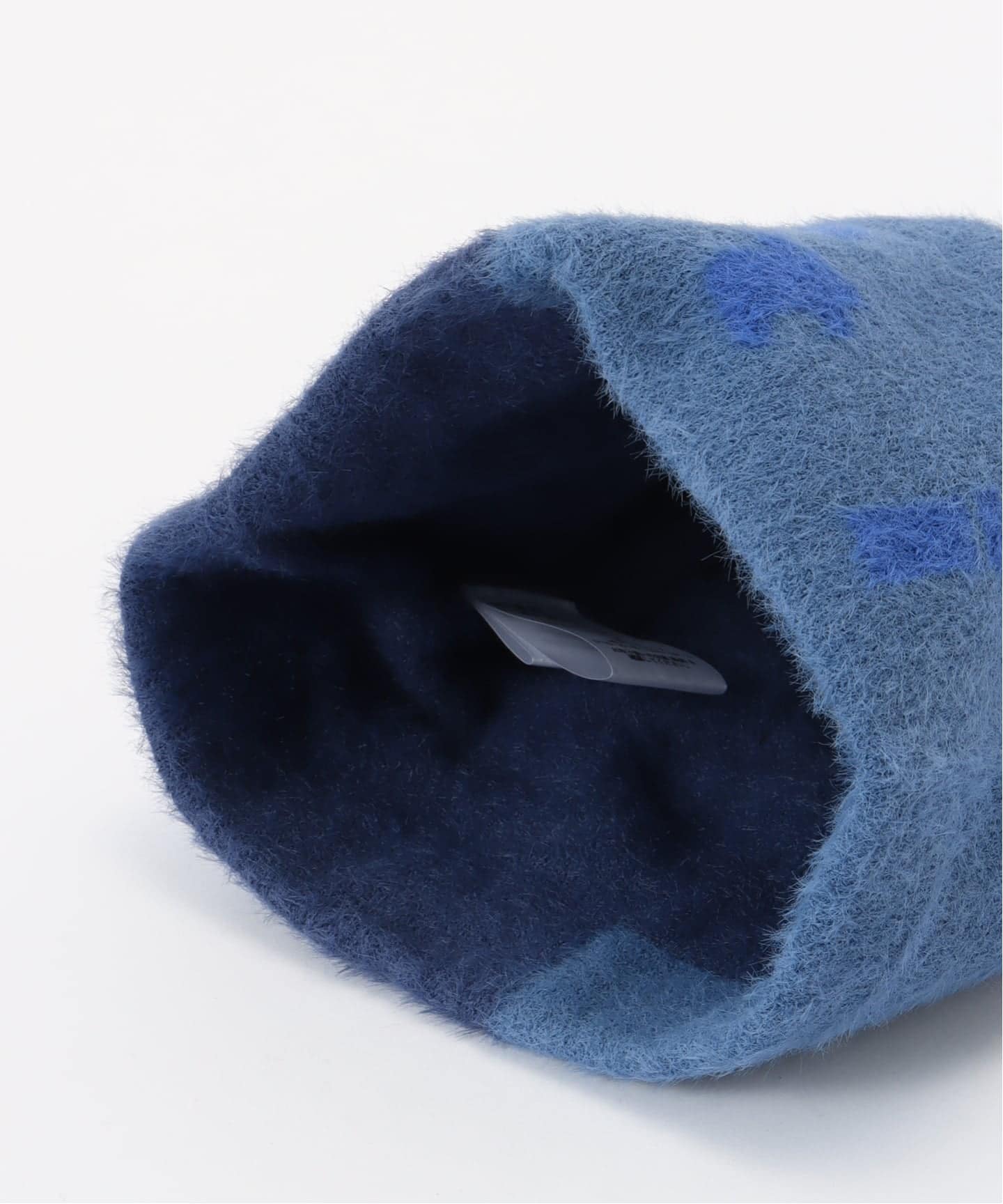 b.Eautiful/ビューティフル】Split Mohair Beanie（ニットキャップ