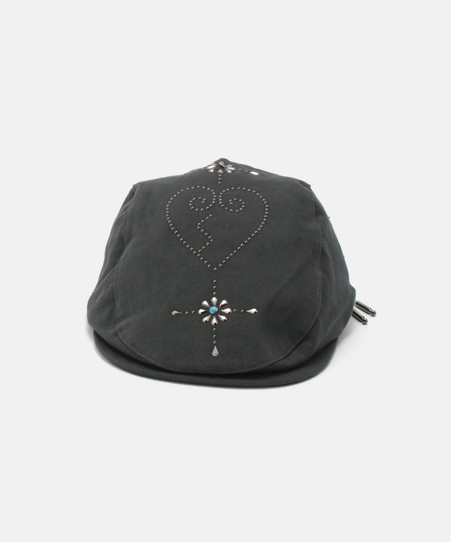 キャップ [SCULPTOR]Boho Stud Hunting Cap Raw SCULPTOR/スカルプター】 Boho Stud Hunting Cap SC25S618CHF