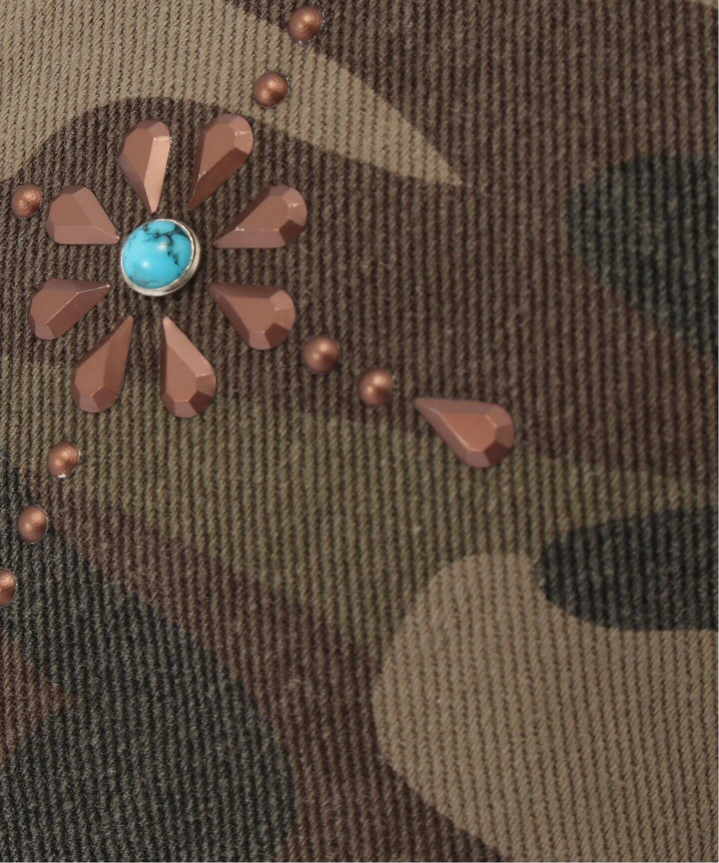 SCULPTOR/スカルプター】 Boho Stud Hunting Cap SC25S618CHF