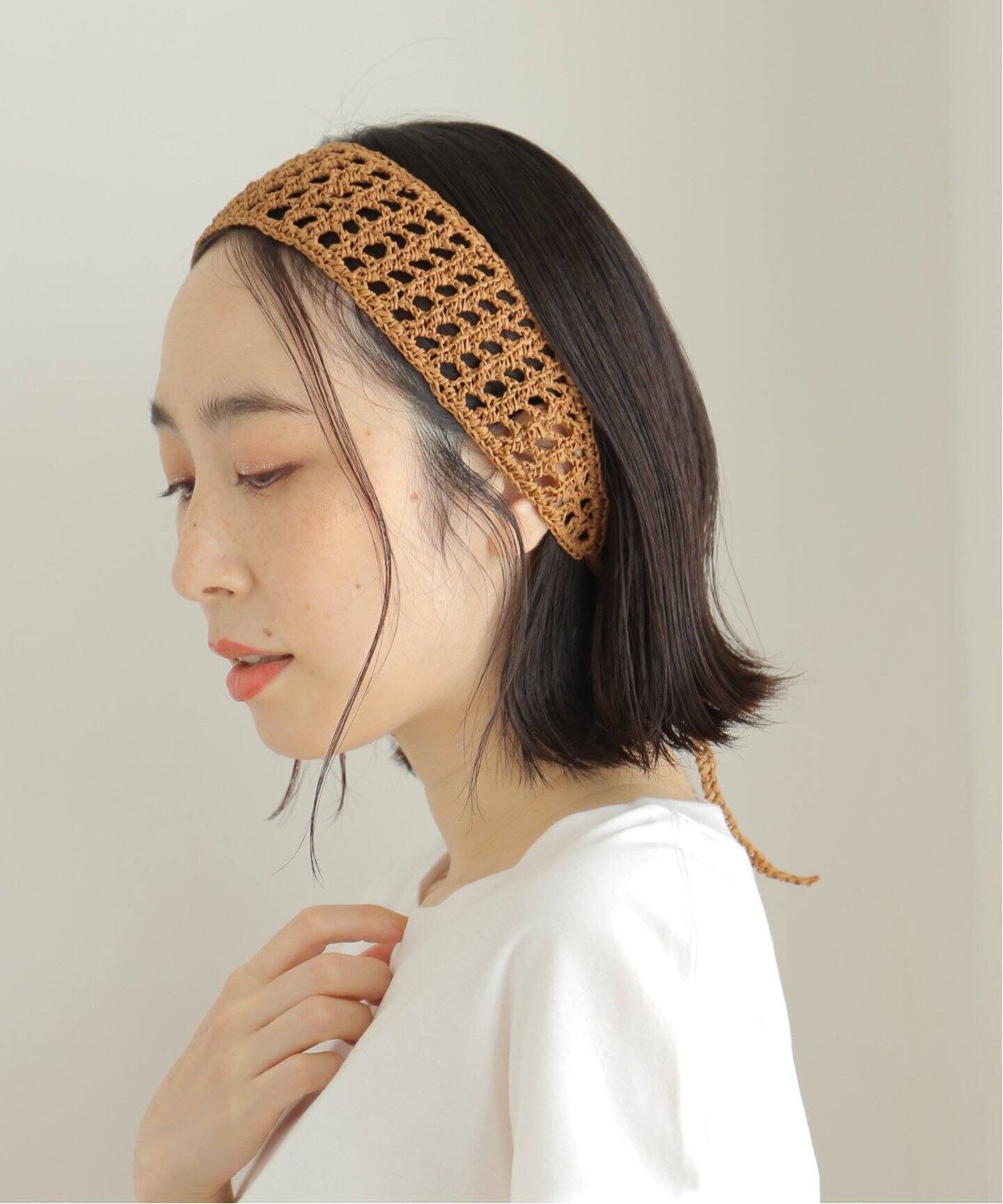 Muhlbauerクロシェヘアーバンド MUHLBAUER】 CROCHE HAIR BAND（ヘアアクセサリー）｜journal