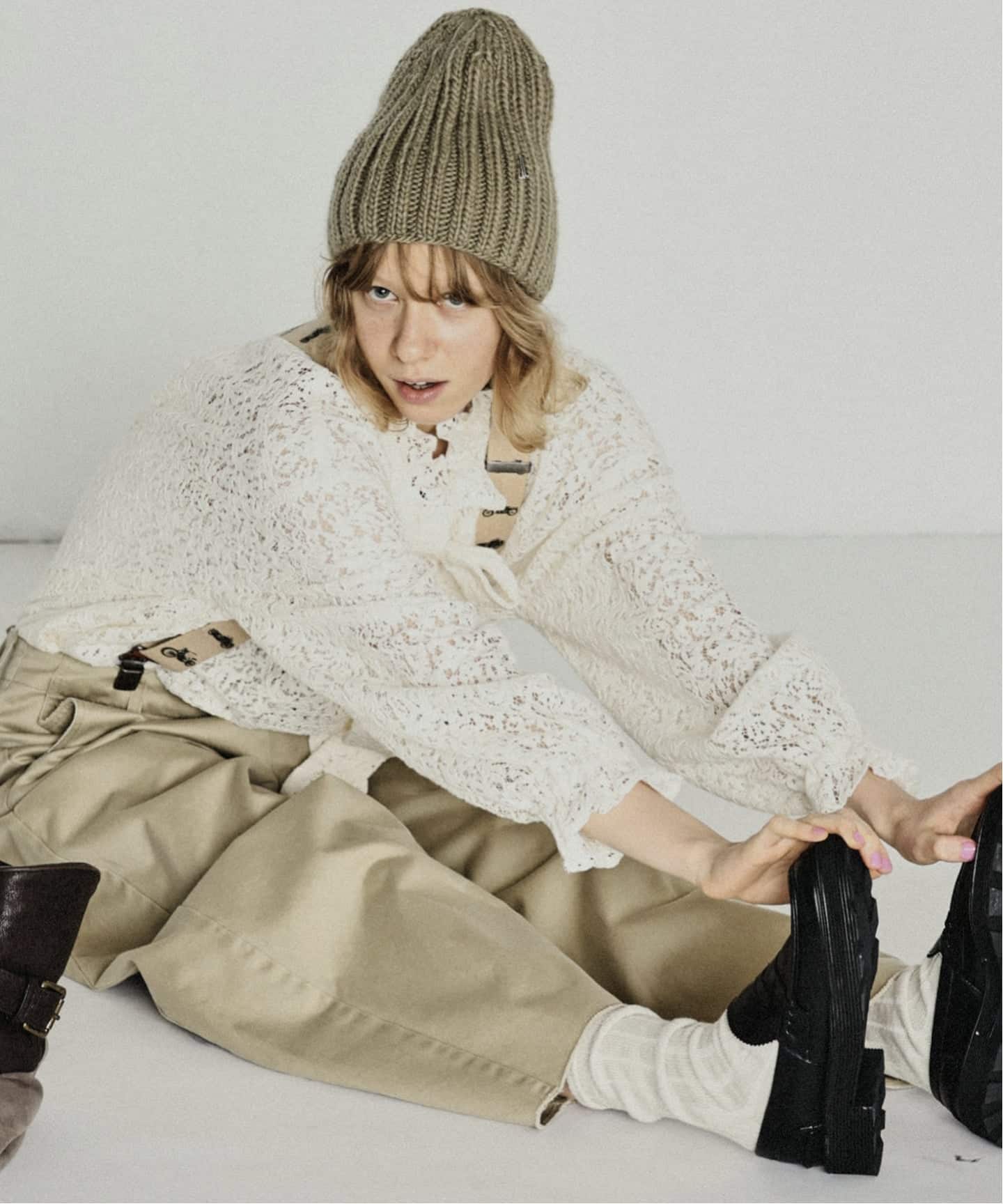 MUHLBAUER】 HAND KNIT RIB CAP（ニットキャップ・ビーニー）｜journal