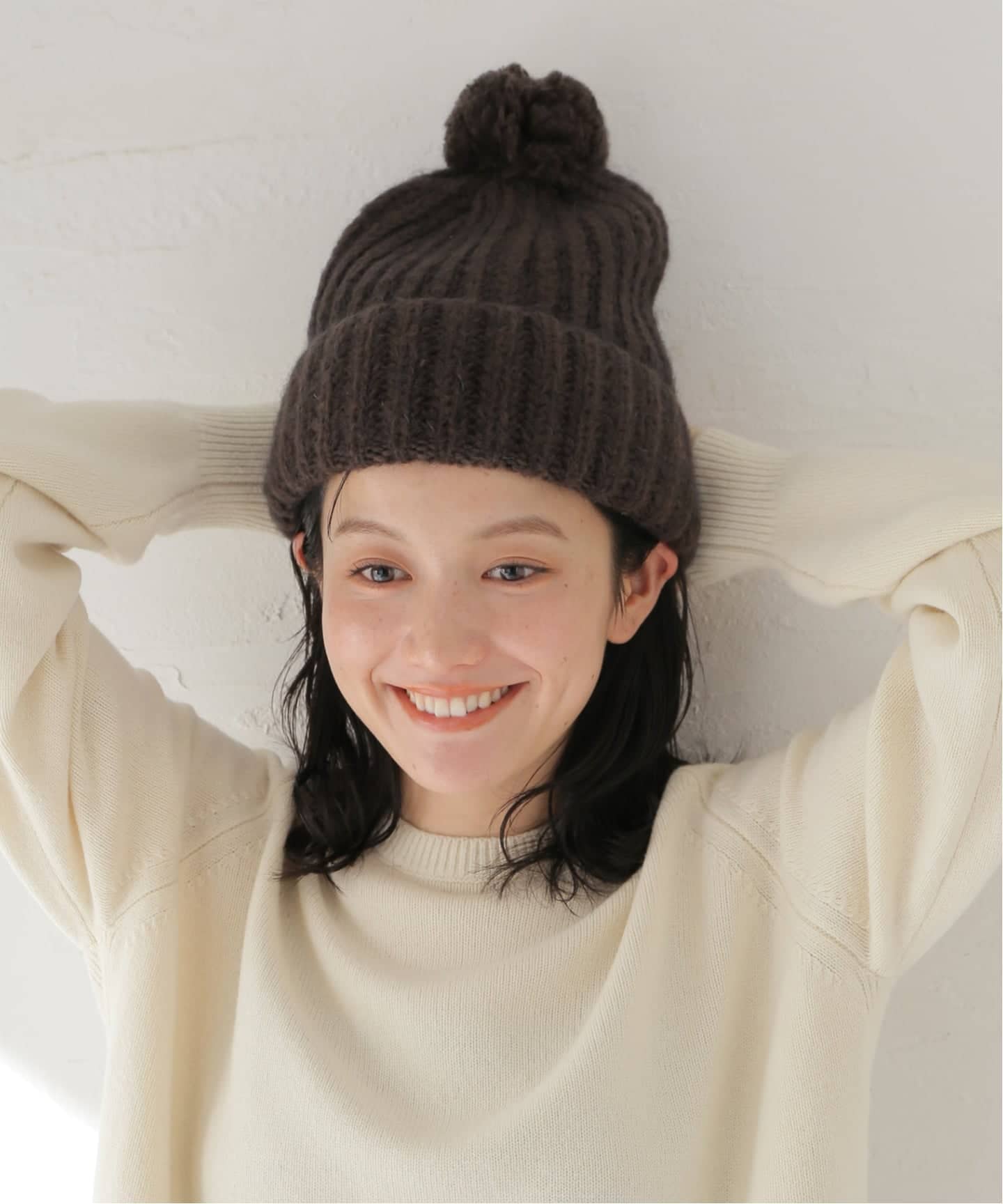 FRATELLI TALLI / フラテリータリー】 pompom knit cap（ニット