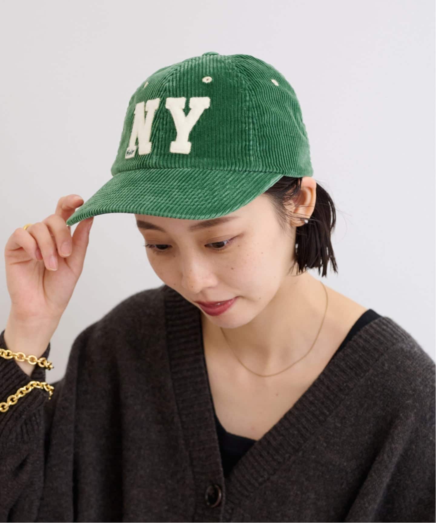 POLO RALPH LAUREN】CORDUROY NY AUTHENTI：キャップ（キャップ