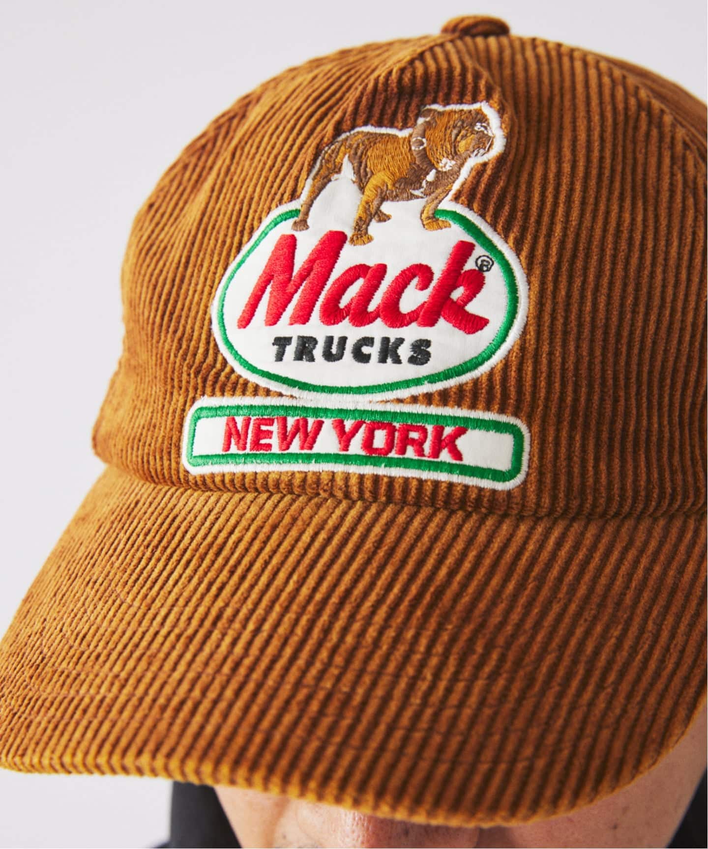 完売　MACK TRUCKS relume別注 フェードキャップ JS relume マック・トラックス 別注 フェード キャップ - メルカリ