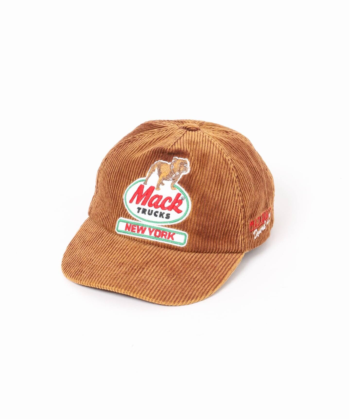 【美品】Mack Trucks コーデュロイキャップ　「25年秋冬」 MACK TRUCKS / マック・トラックス 別注 フェード コーデュロイ