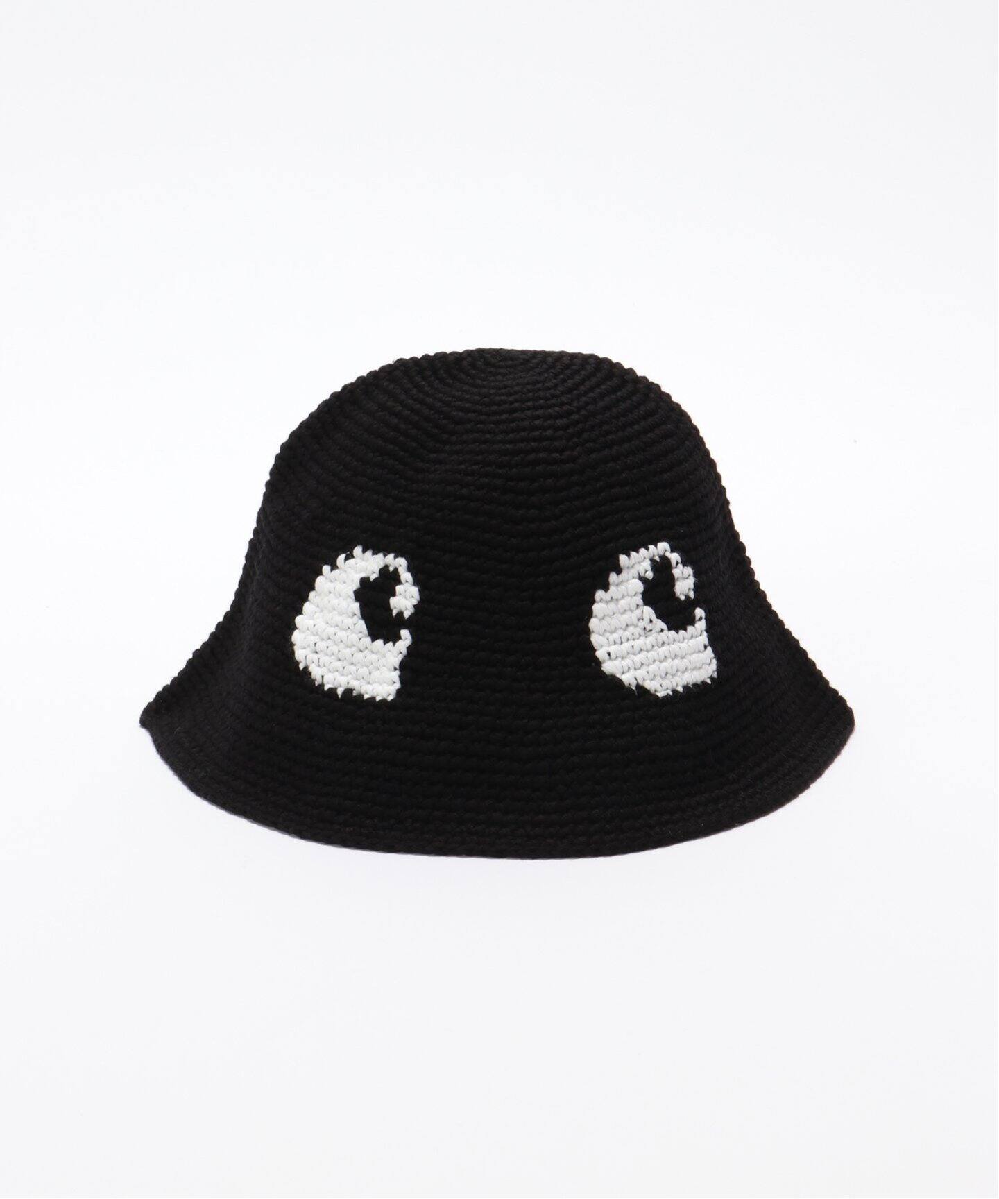 Carhartt WIP CANE HAT カーハート クラッシャーハット CARHARTT WIP CANE HAT BLACK M-L ¥16,500 コットンで編まれた