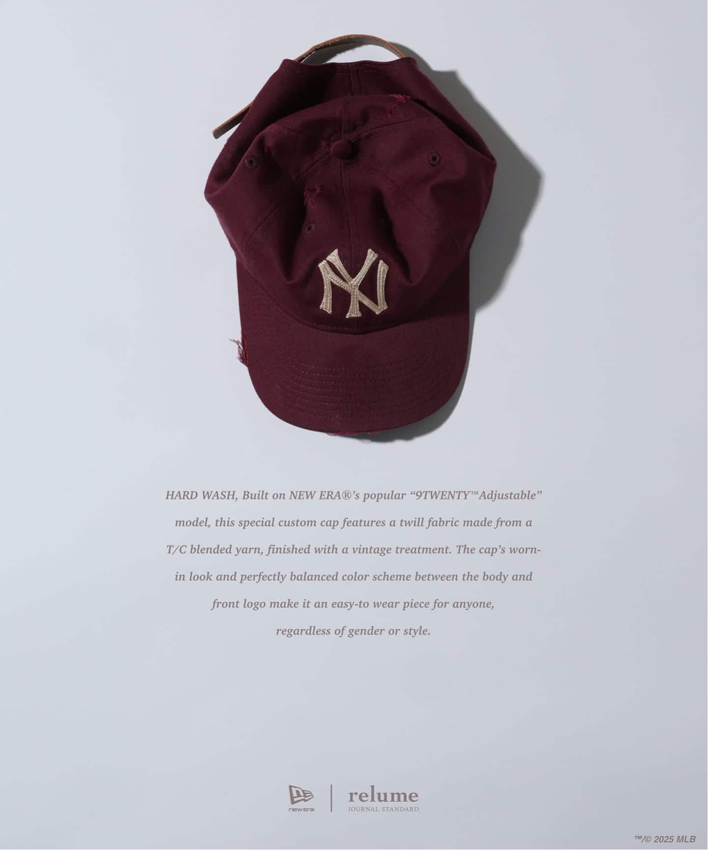 予約》NEW ERA / ニューエラ 別注 9TWENTY(TM) ハードウォッシュ