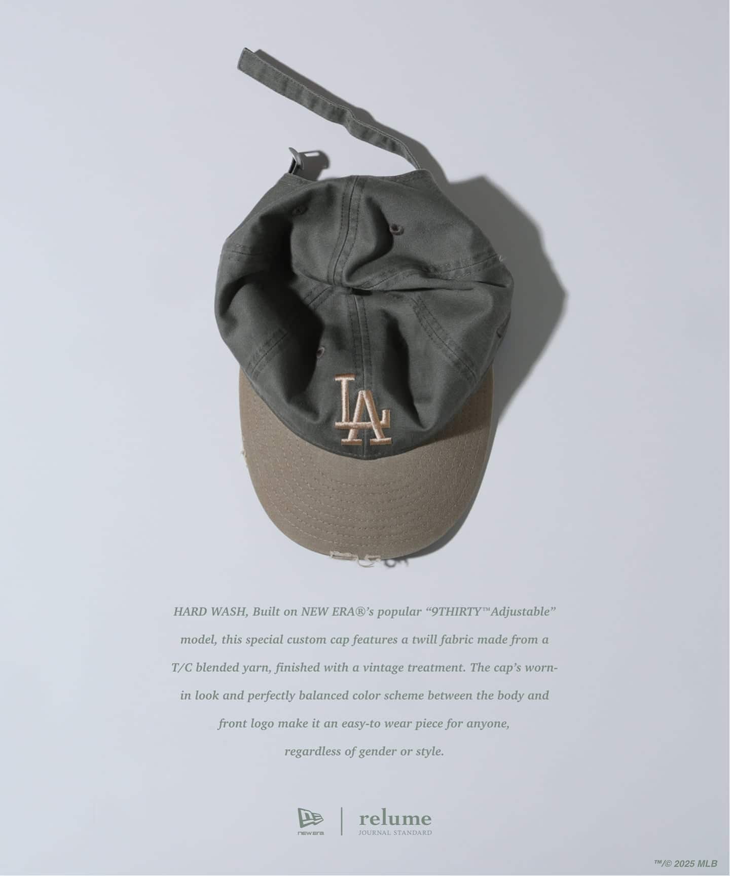 NEW ERA 9THIRTY JOURNAL STANDARD 別注15deg NEW ERA / ニューエラ 別注 15deg NYY 930 | ジャーナル