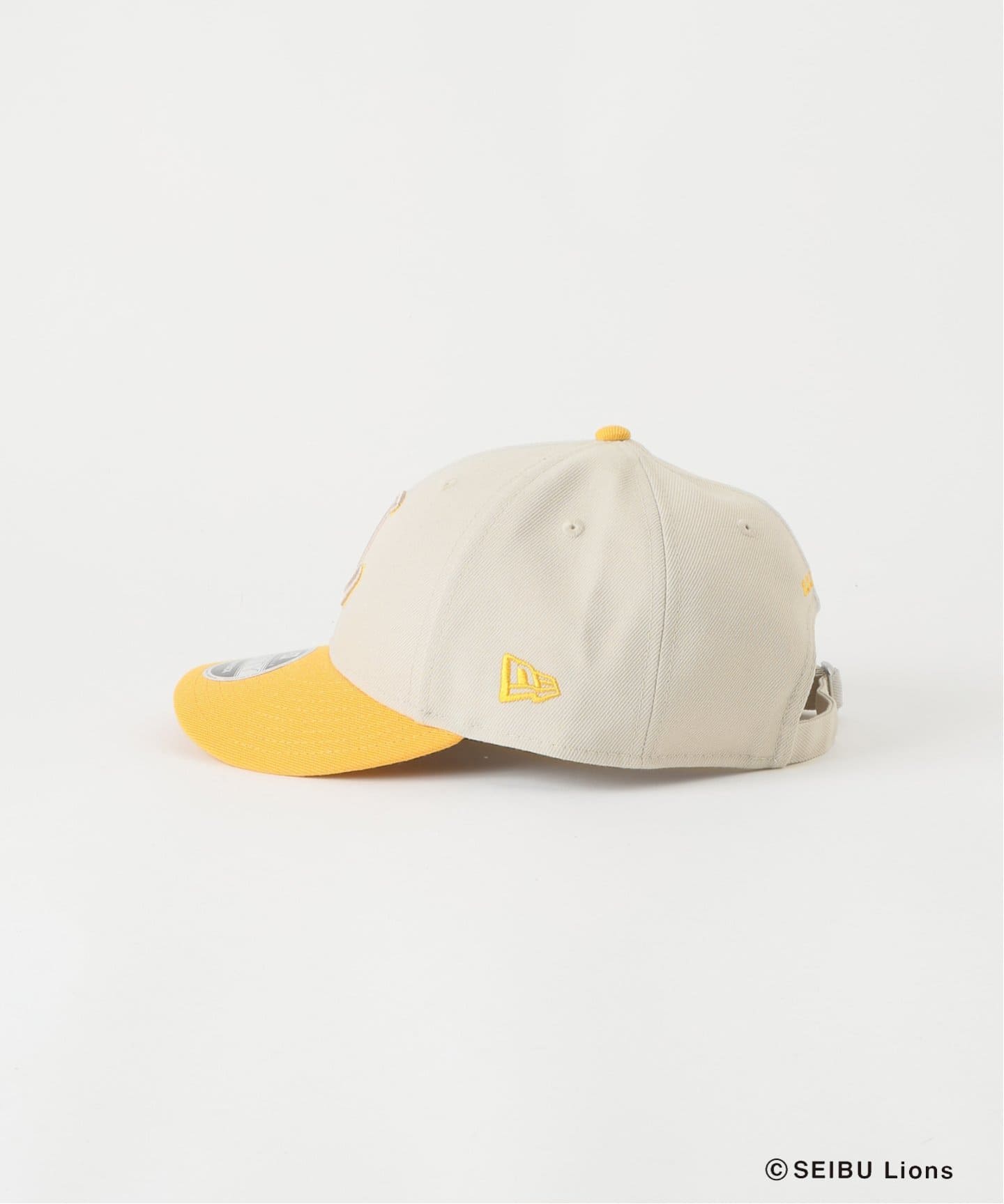 NEW ERA×LIONS YOUTH 9FIFTY LEO SILHOUETTE BLACK: キャップ
