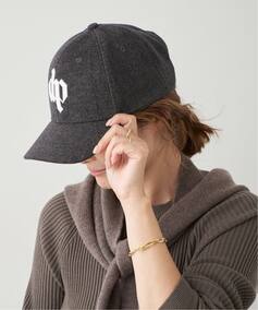 DARKPARK/ダークパーク】EMBROIDERED WOOL BASEBALL CAP（キャップ 