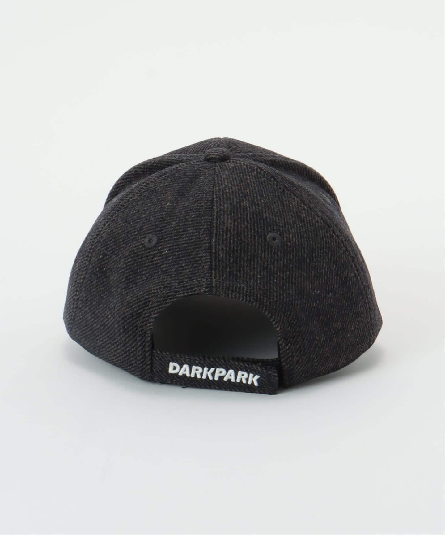 DARKPARK/ダークパーク】EMBROIDERED WOOL BASEBALL CAP